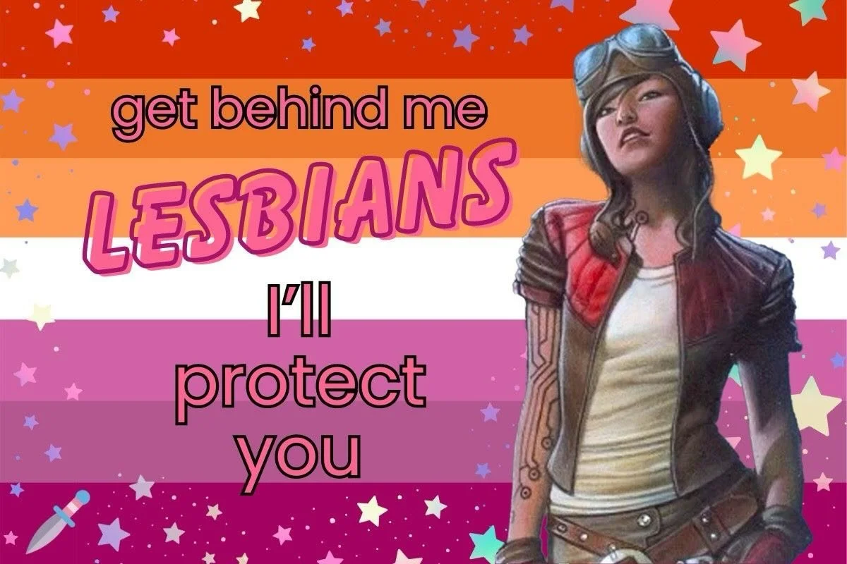 &ldquo;If you or someone you know is interested in organizing a lesbian or sapphic event, I highly recommend you talk to the trans, gender non-conforming, and non-binary people in your community. Ask how you can help them feel welcomed and celebrated