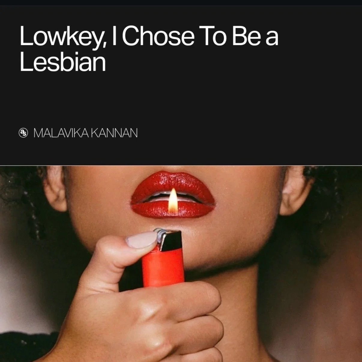 Lowkey, You Chose To Get Cancelled