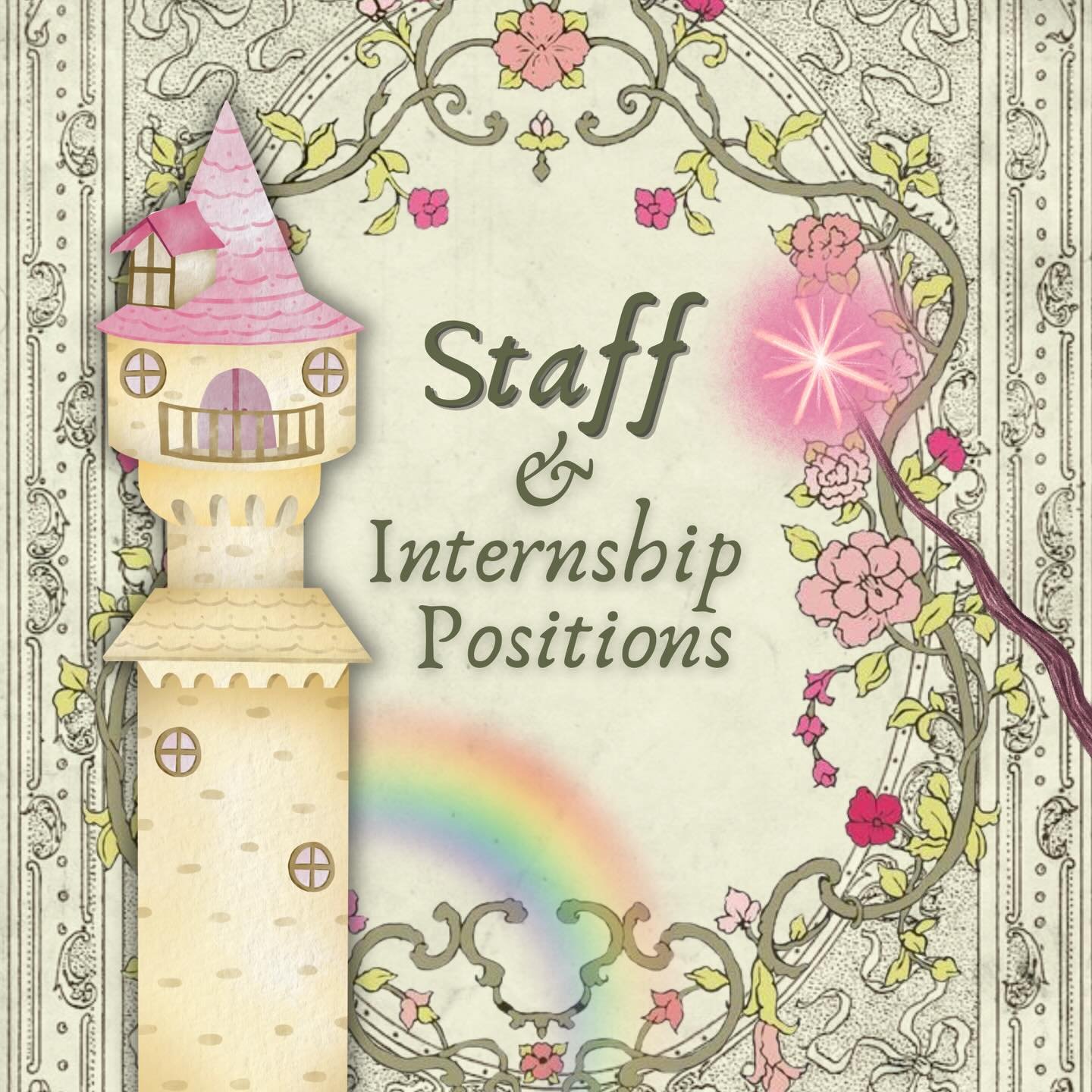 We&rsquo;re hiring!✨✨✨ Send in your applications :)

Deadline 4 Everything: April 11th @ 11:59 PM EST

All available positions and requirements are linked in bio! DM or email us jobs@dreamworldgirlzine.com if you have any questions 🏰🦄⚔️🧚🏾&zwj;♀️
