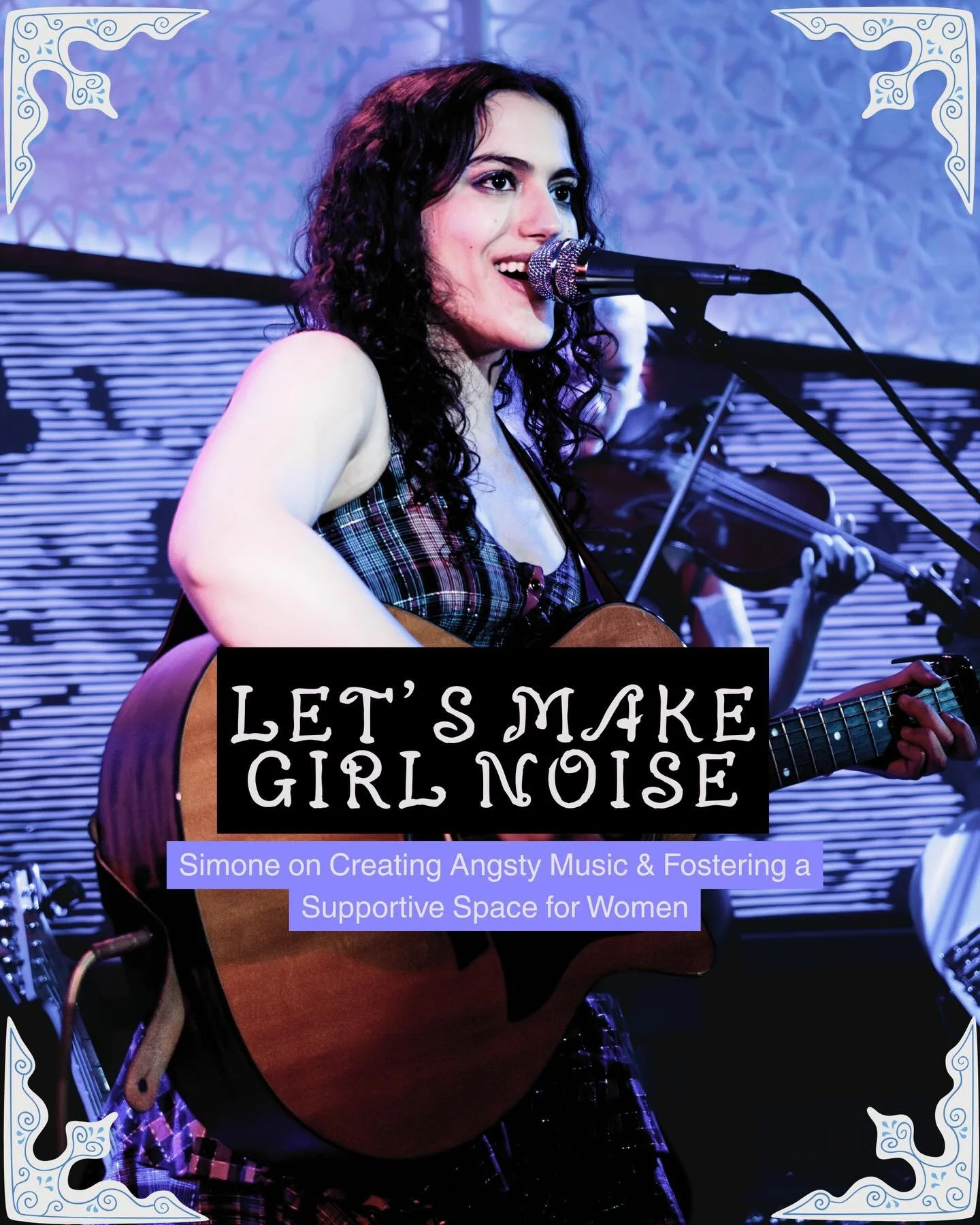 GIRL NOISE (@itsgirlnoise) is a NYC music festival for girls, by girls, but their mission goes beyond mics and guitars. GIRL NOISE serves as a meeting place + communal hub for all women, and emphasizes advocacy and togetherness at a time when the nee