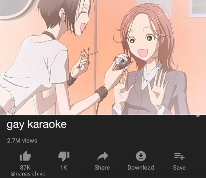 20 years of doomed yuri! i mean&hellip;20 years of nana (the tv series) 👩&zwj;❤️&zwj;💋&zwj;👩