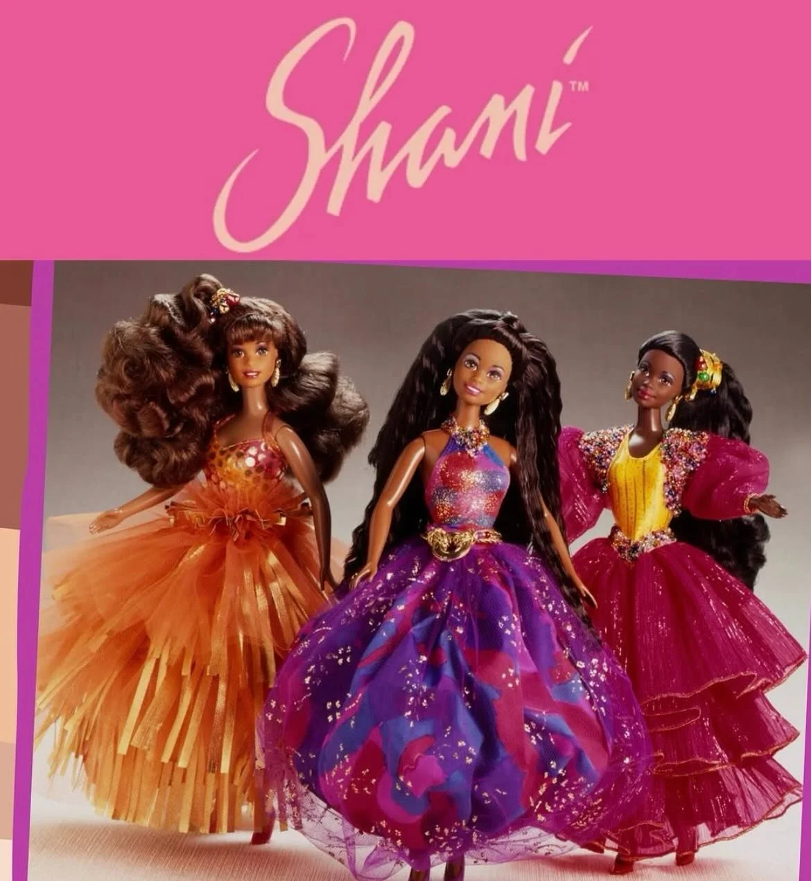 Did you know THIS Barbie history?

Shani, made by Mattel&rsquo;s first ever Black designer Kitty Black Perkins, is an African-American fashion doll complete with glamourous, contemporary and fun fashions, shimmering swim suits and a chic gold Corvett