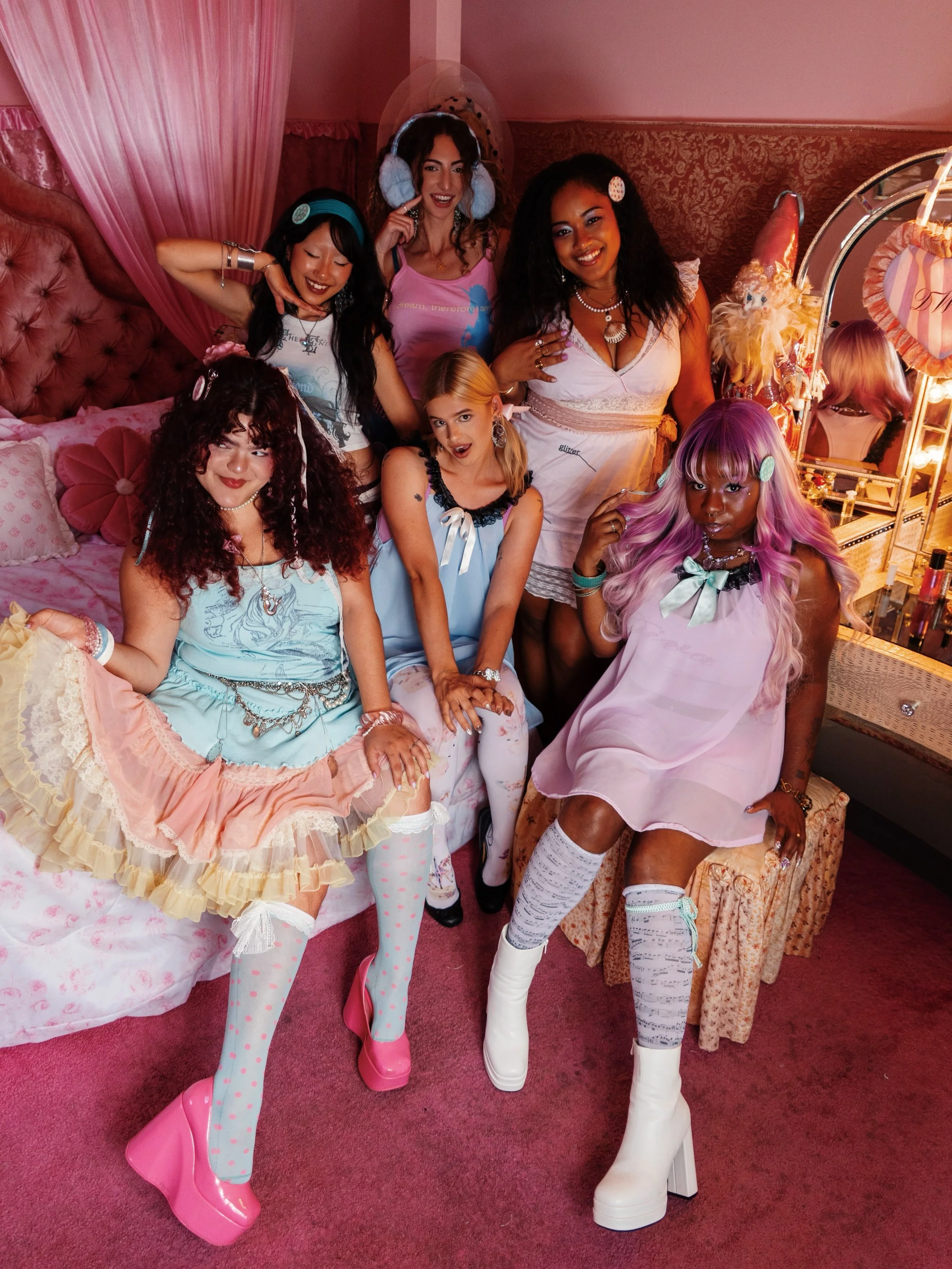 THE FANTASY COLLECTION 🦄
@ dreamworldgirlzine.com/merch
OFFICIAL RELEASE DATE: July 24th @ 9 AM PST / 12 PM EST 💖
(tomorrow: keep your eye out for an in-depth look @ some of the merch that ISN&rsquo;T pictured 😉 &mdash; subscribers only)

📸: @pla