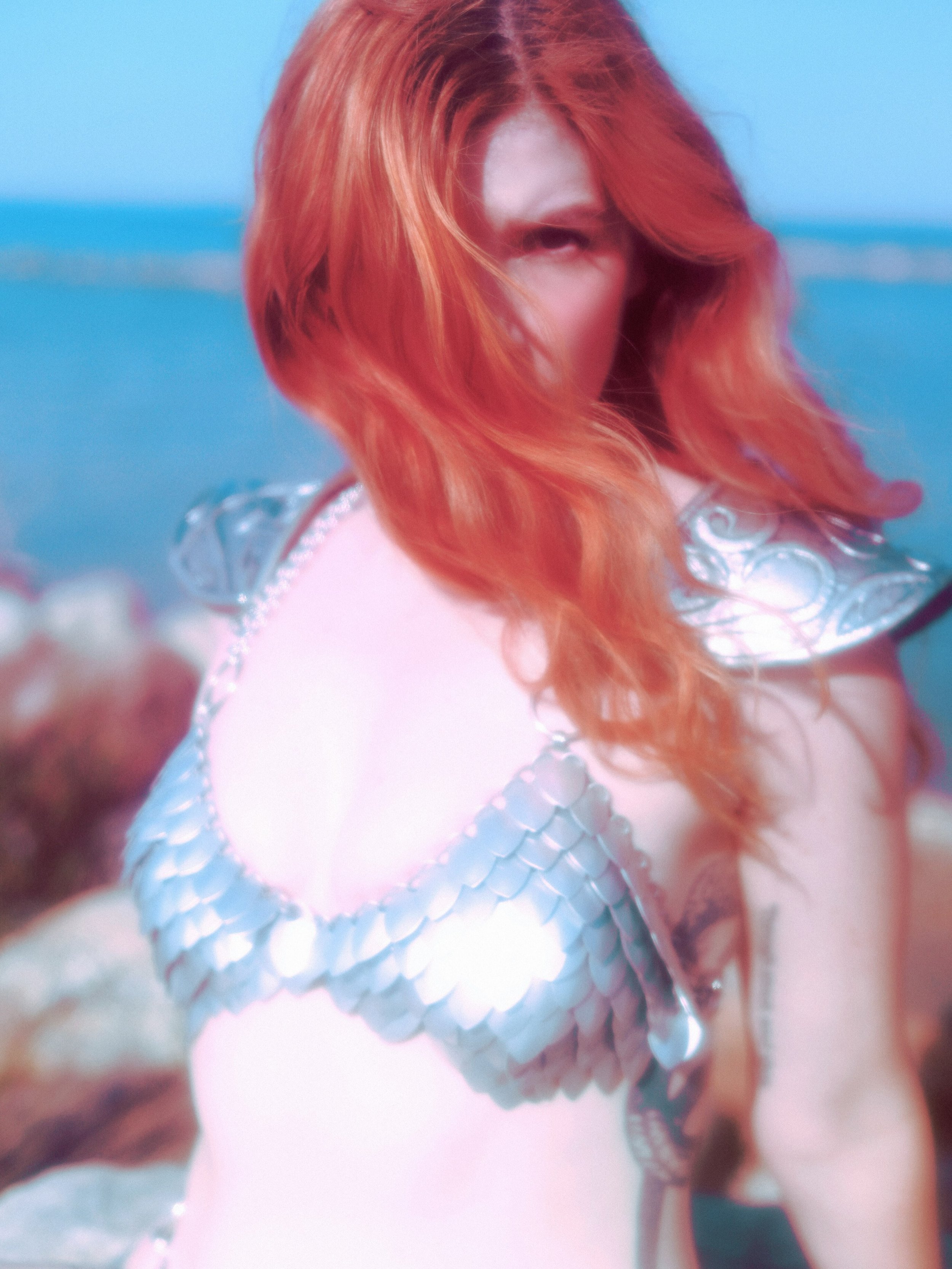 RED SONJA, a photo series by @jennirenarvaezphotography, is now up on the DWG BLOG 🌊 click the link in bio for more x