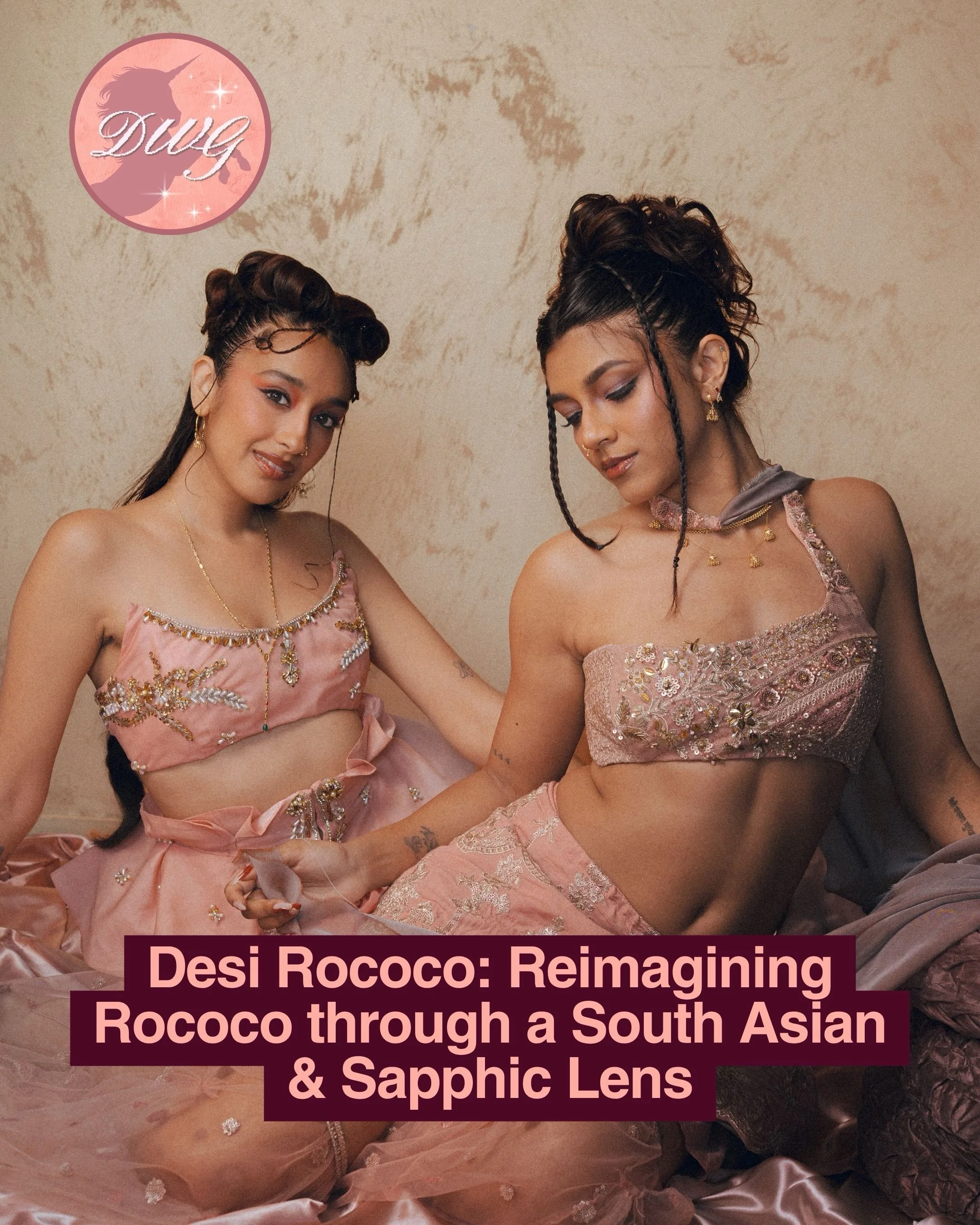 Dreamworldgirl founder Daphne Bryant (@daphnerbryant) sat down with the genius creative team behind Desi Rococo: a revolutionary campaign and collaboration that reimagines luxury through a South Asian and sapphic lens. Swipe for a preview and read th