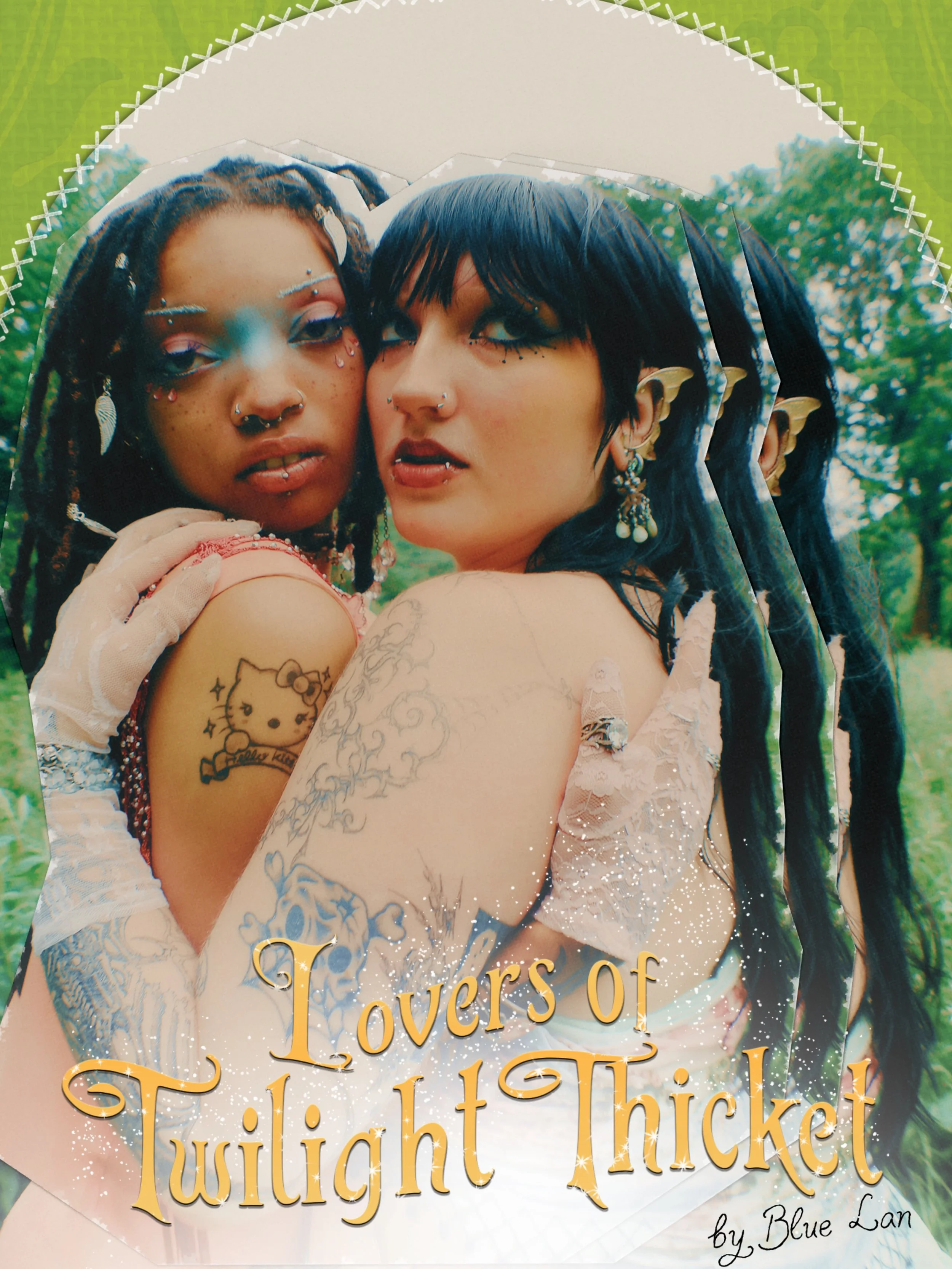 find &ldquo;lovers of twilight thicket&rdquo; by @coloredinazul and other amazing pieces in issue 05 ✨ digital copies are available in bio, and you can also buy print zines in-person @shopmyviolet or @ our NYFW pop-up with @brooklynboundvintage 🧚🏾
