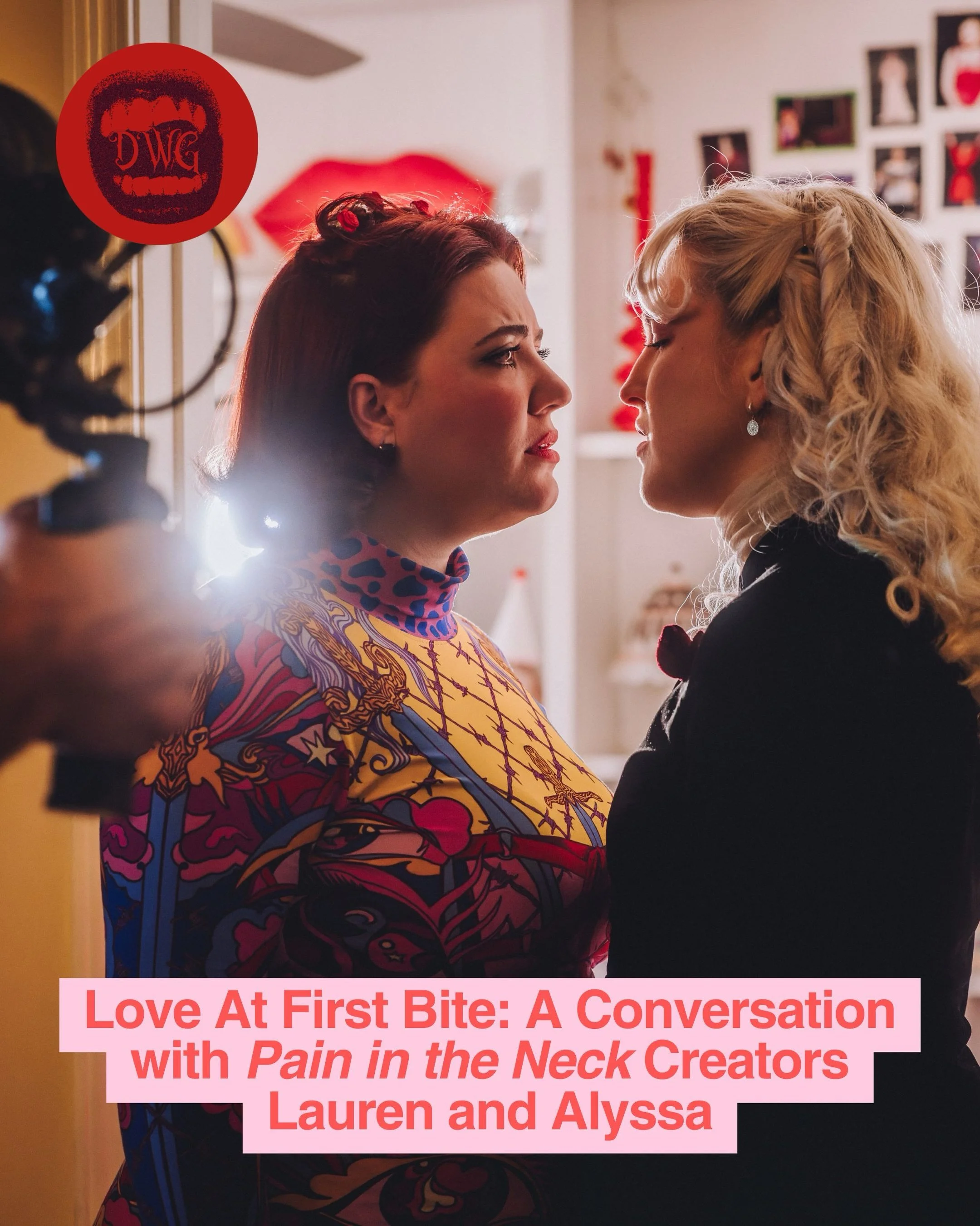 it&rsquo;s campy, it&rsquo;s vampy, it&rsquo;s an interview with @painintheneckshow creators @laurpayton &amp; @itsalyssaeells 🦷 full interview linked in bio x

✍🏾: @daphnerbryant 
📸: @sandrajamphoto
