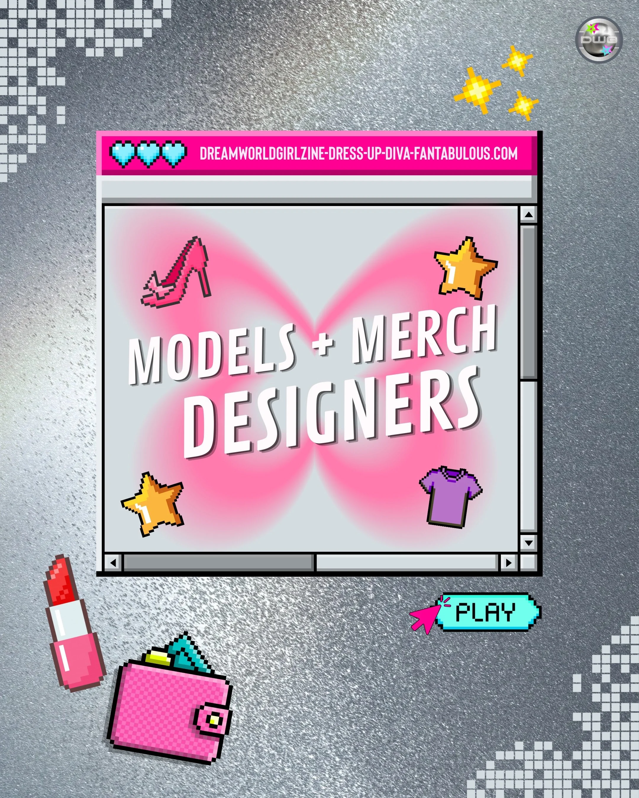 we&rsquo;re hiring for issue 06! 👠send in your applications 💄

deadline 4 everything: Oct. 20th @ 11:59 PM EST

all available positions and requirements are linked in bio! DM or email us jobs@dreamworldgirlzine.com if you have any questions!!

grap