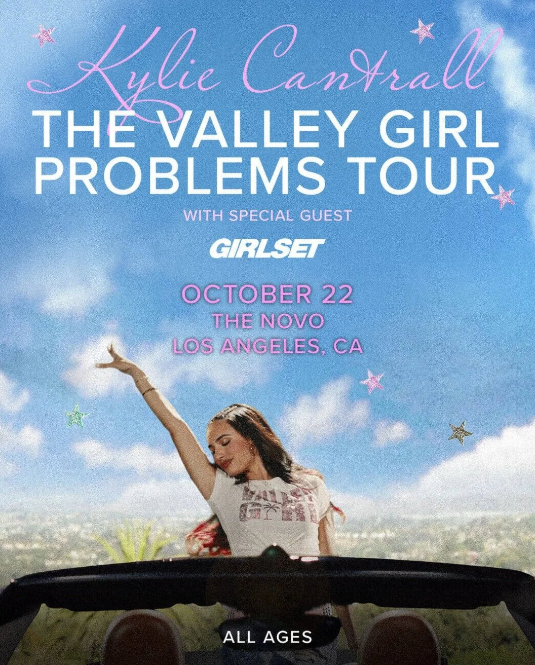 dreamworldgirl nation! we&rsquo;re giving away FREE tickets! 💞 catch @kyliecantrall on october 22nd at the novo in los angeles by entering below <3 thank you to @goldenvoice for working with us to host this giveaway ★࿐࿔

THERE WILL BE TWO WINNERS