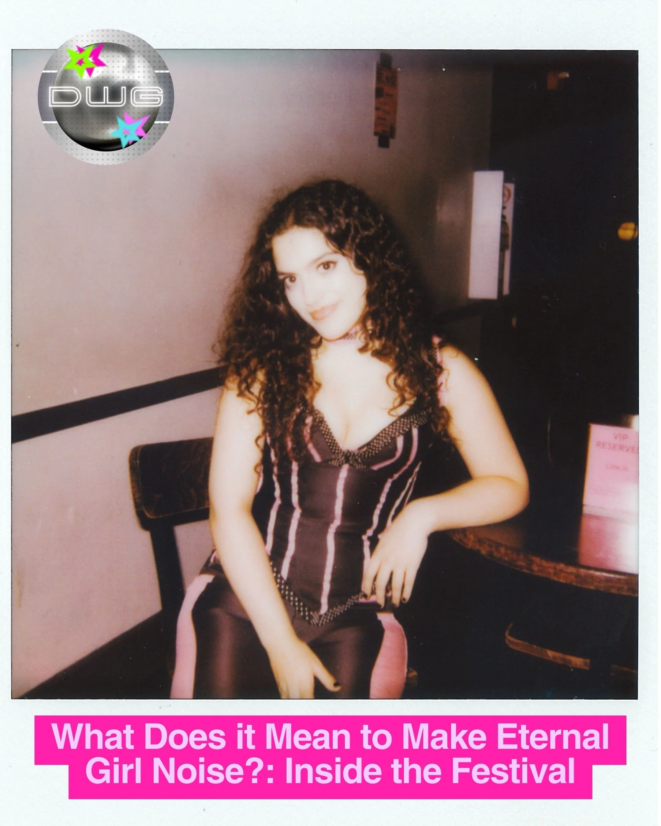 earlier this month, guest writer &amp; photographer @vikasfotos attended @itsgirlnoise &amp; went behind-the-scenes to chat with artists @simonemusic, @screenagerband &amp; @fesssi.k about what it means to never really grow up 🎸 click the link in ou