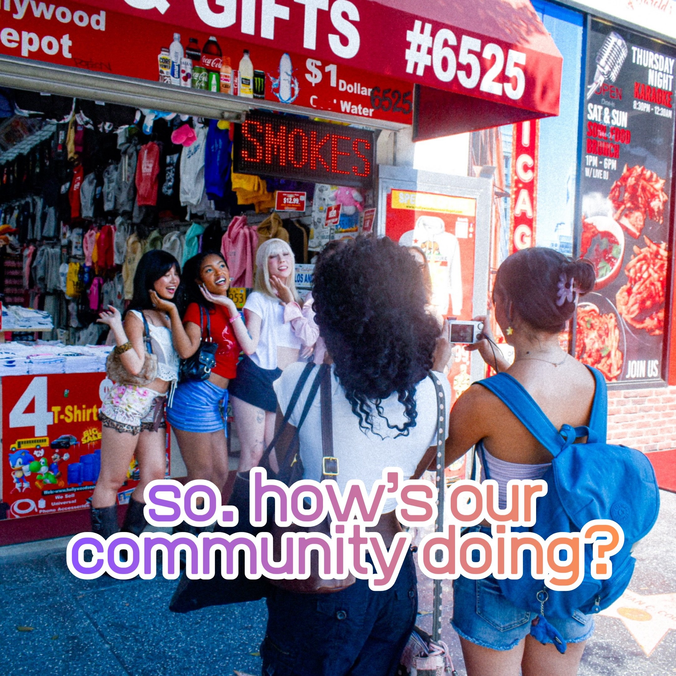 it&rsquo;s time for our annual community survey! click the link in our bio to fill it out &amp; share your thoughts (anonymously ofc) <3

📸: @sydneymoyaa