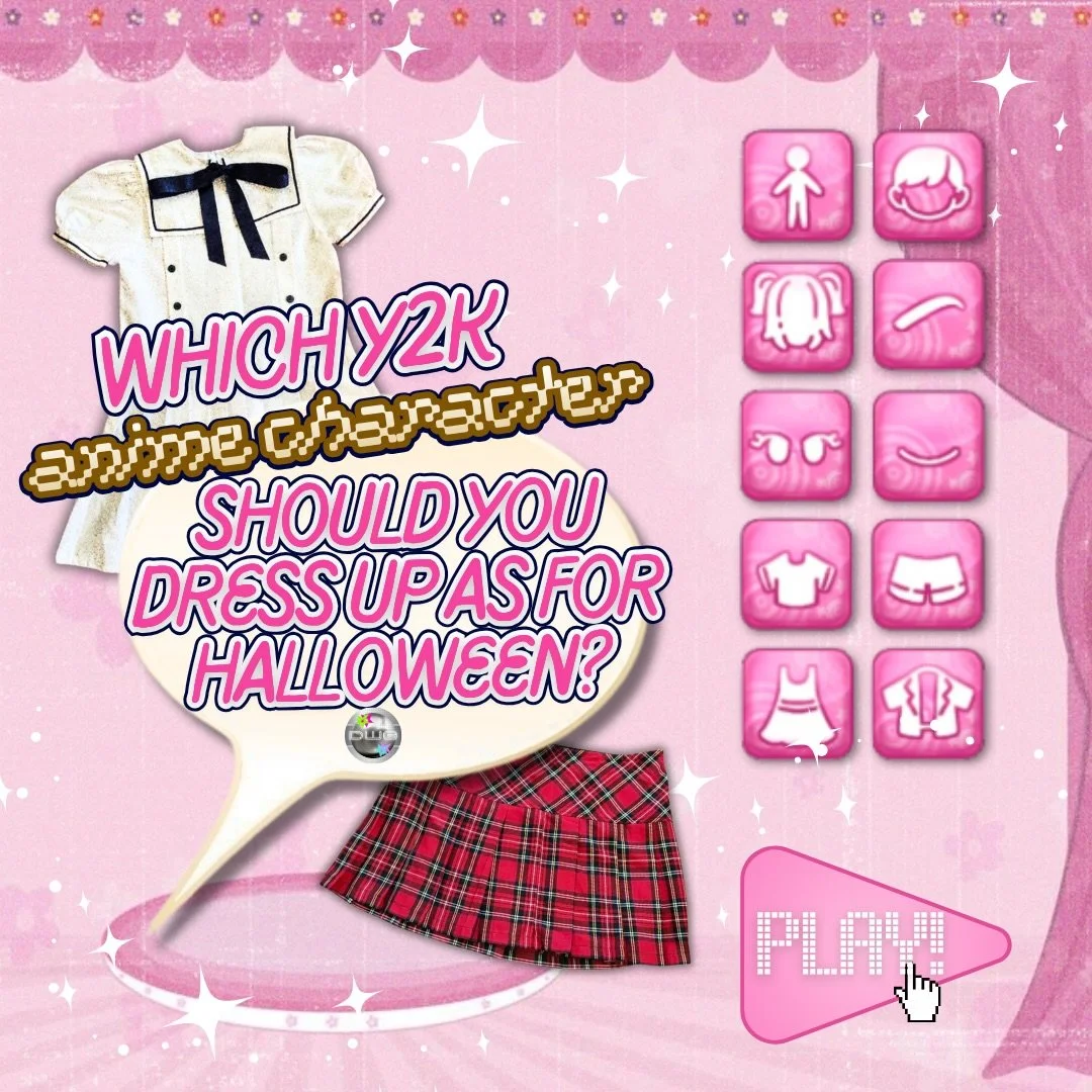 Still thinking of what to dress up as this Halloween? 👻 💖🪽 Swipe and take our quiz to find your perfect costume! ✨🔮🪄

#dreamworldgirlzine #halloweeninspo 

Graphics by @kriztinevo 🎀