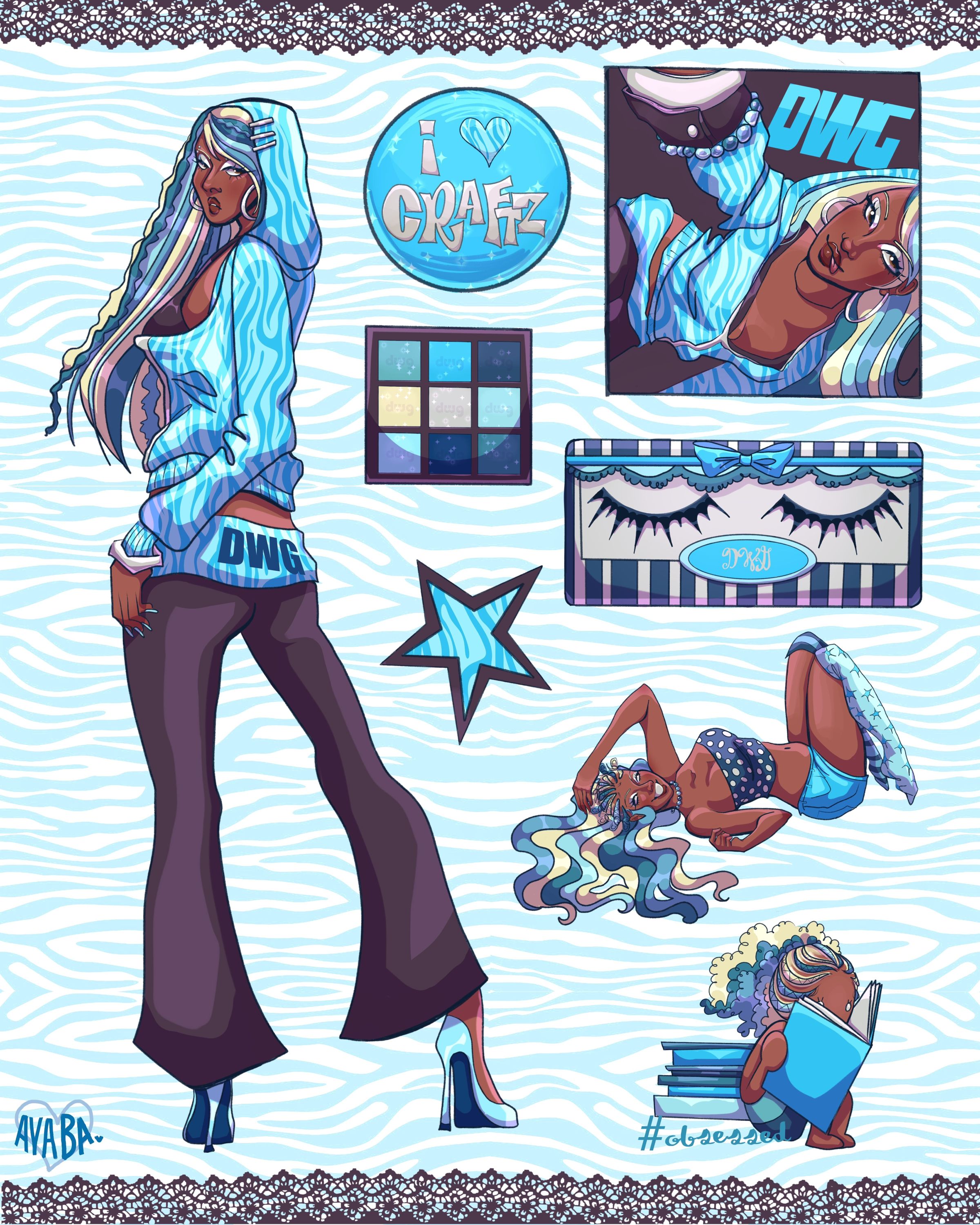 Celeste Sticker Sheet