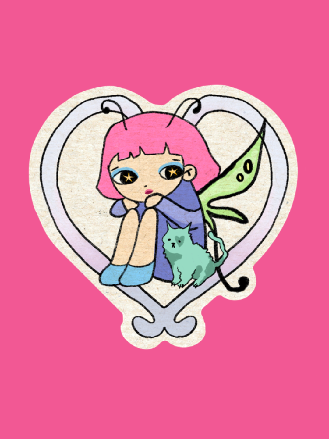 Fairy Girl Sticker