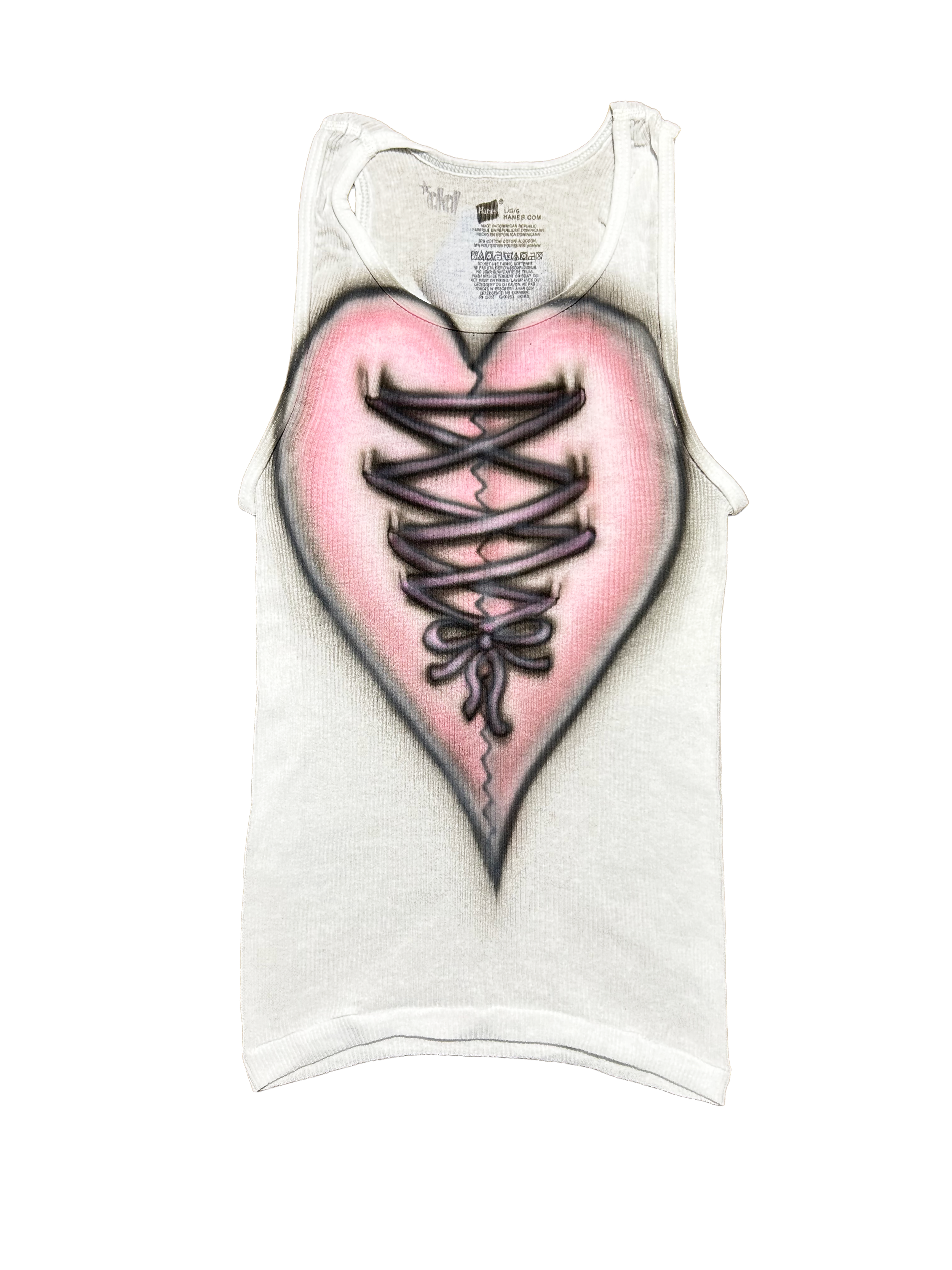 Lacey Heart Tank