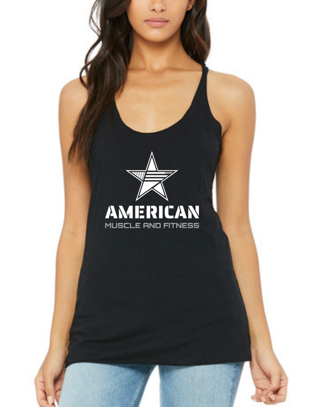 AMF Women's Triblend Racerback Tank