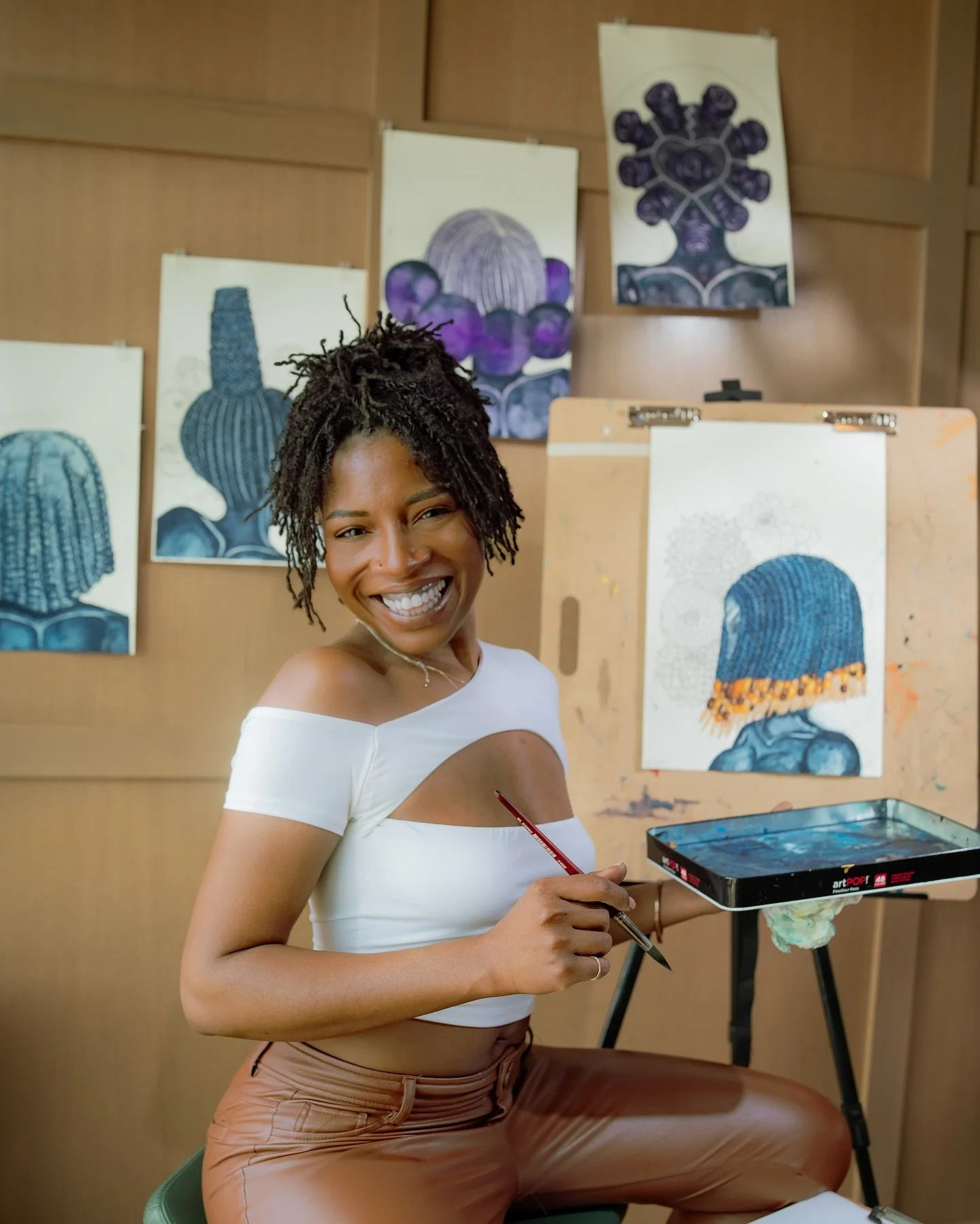 Posting to celebrate my progress 

As an artist it&rsquo;s so important to look at old work and see how you skills have advanced. Every time I flip through old portfolios I&rsquo;m in awe at how my style has progressed. These pieces are part of my Cr