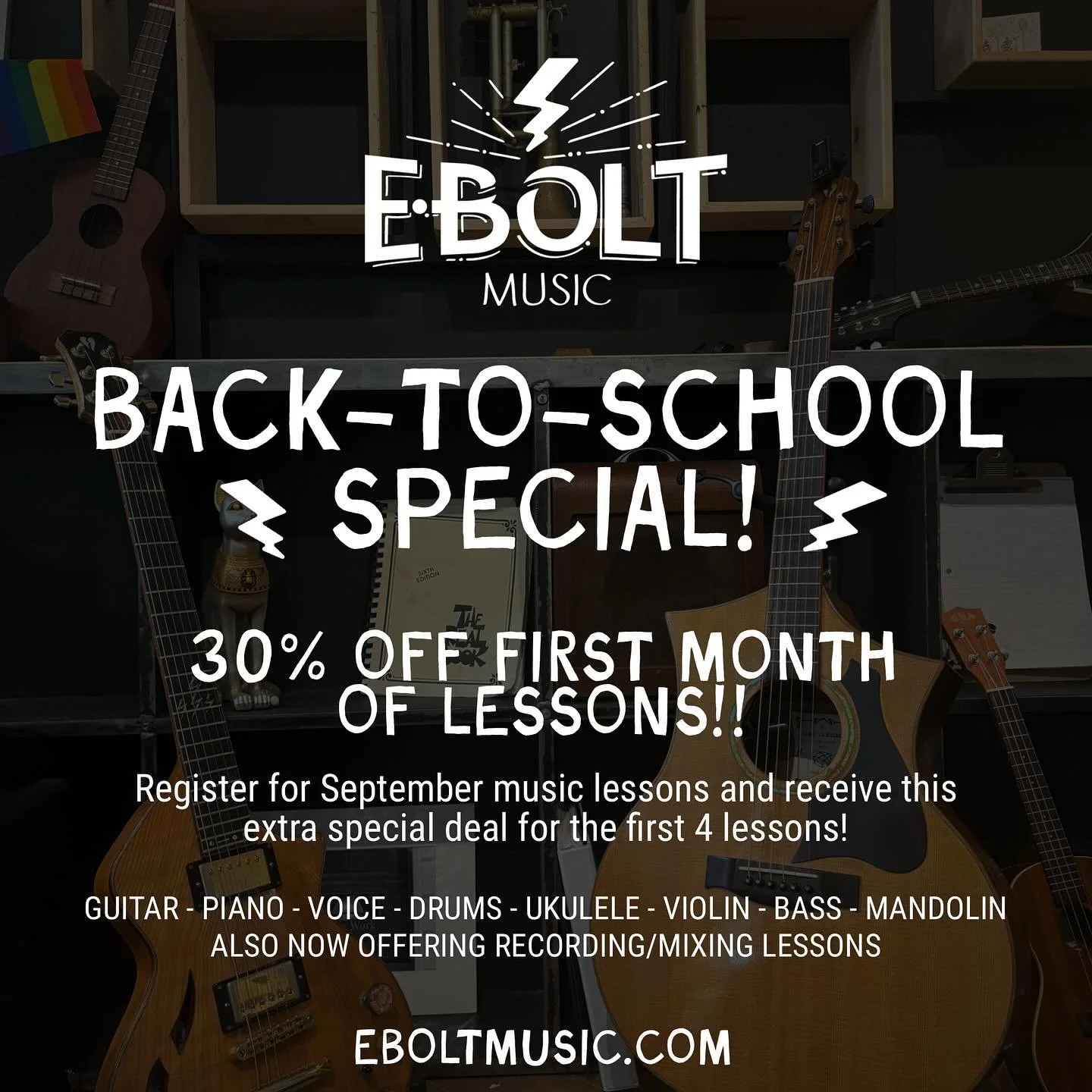 It&rsquo;s not too late to snag this awesome start-up deal on #musiclessons #downtownCambridge !! Link in bio!  #ShareMusicShareLife
