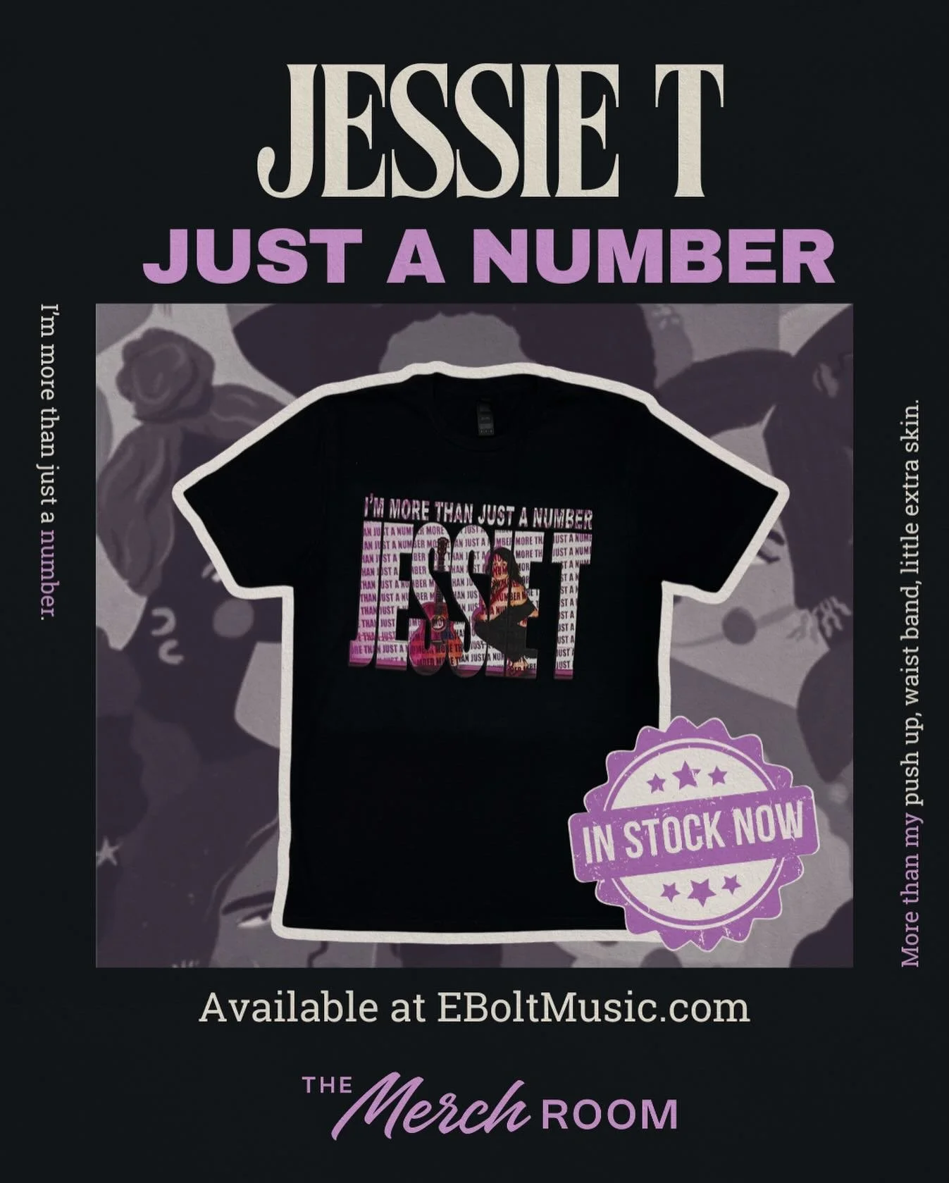 One of our fave shirts in the shop by local LEGEND @jessiet.official !!! Snag yours at The Merch Room today!  #ShareMusicShareLife