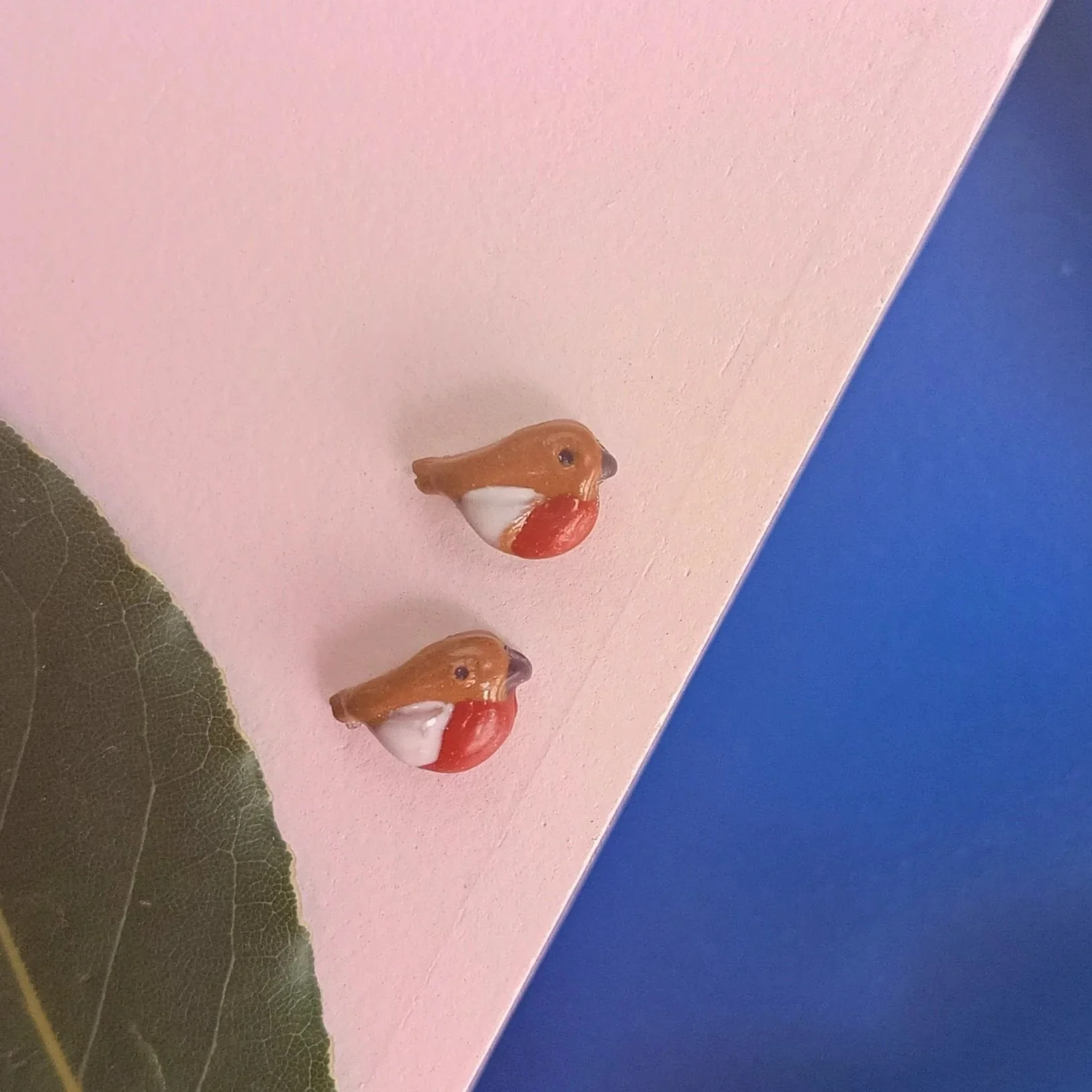 Robin Stud Earrings