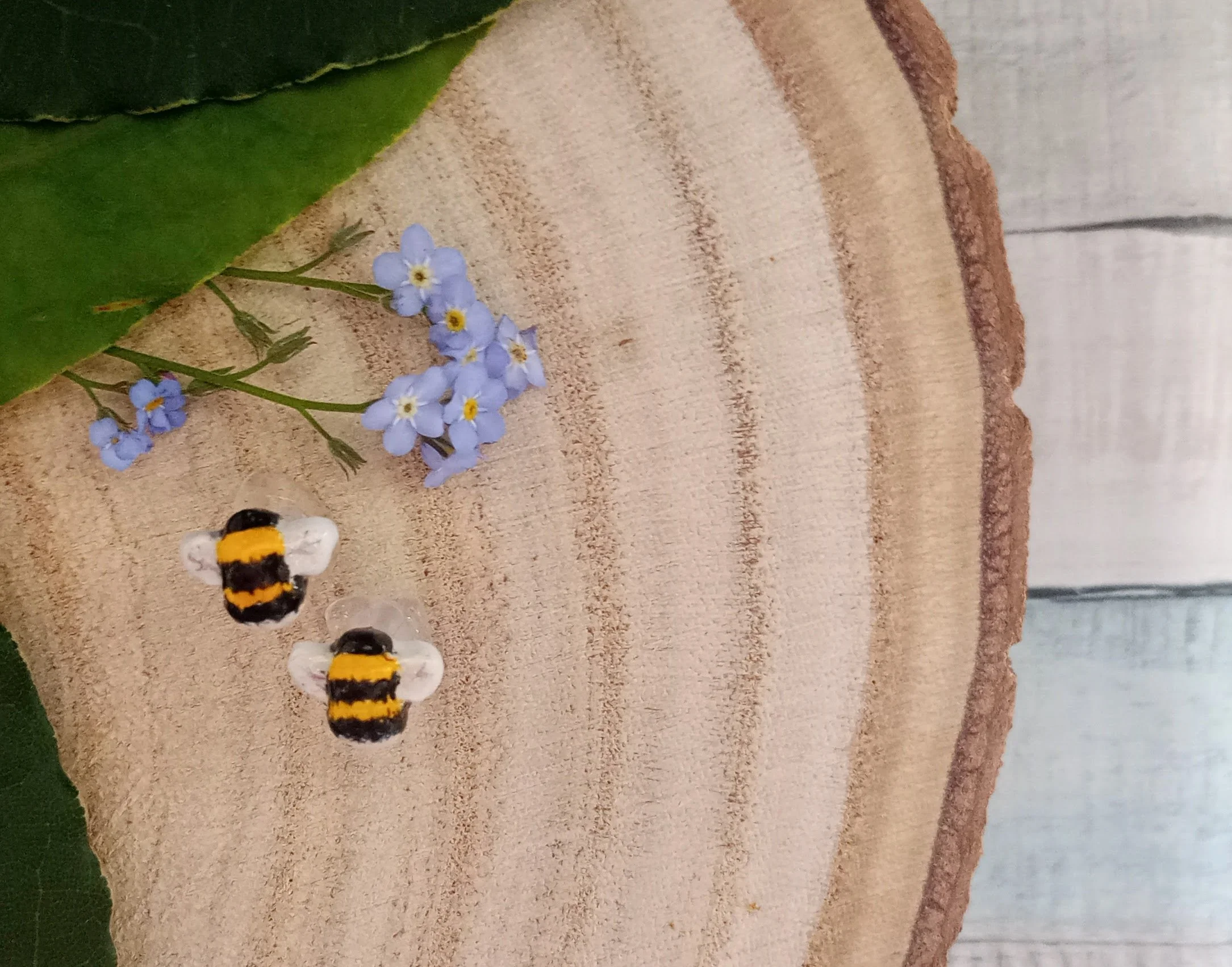 Bumblebee Stud Earrings