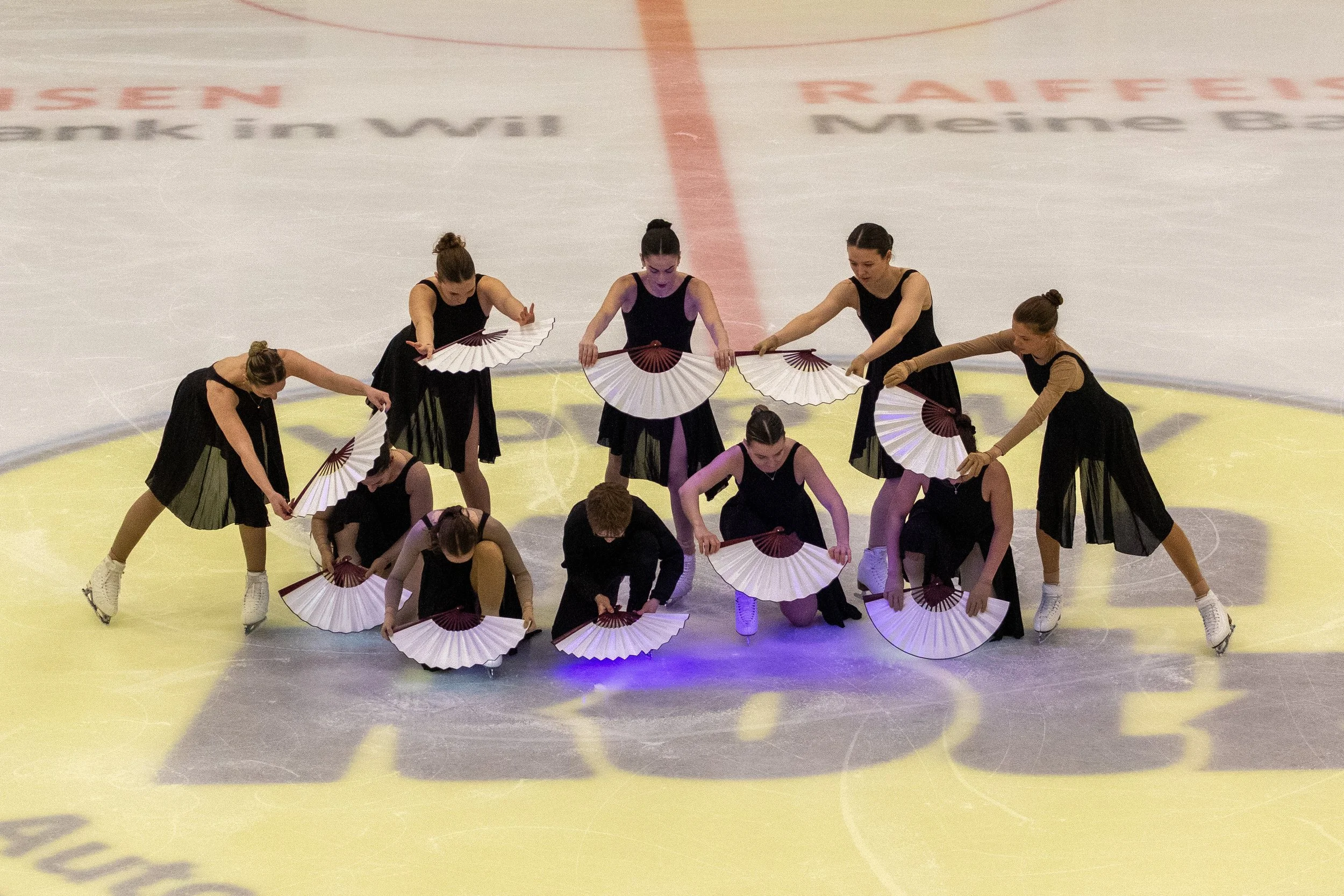 Gruppenshow Trainingsgemeinschaft ELC Wil und EC Uzwil