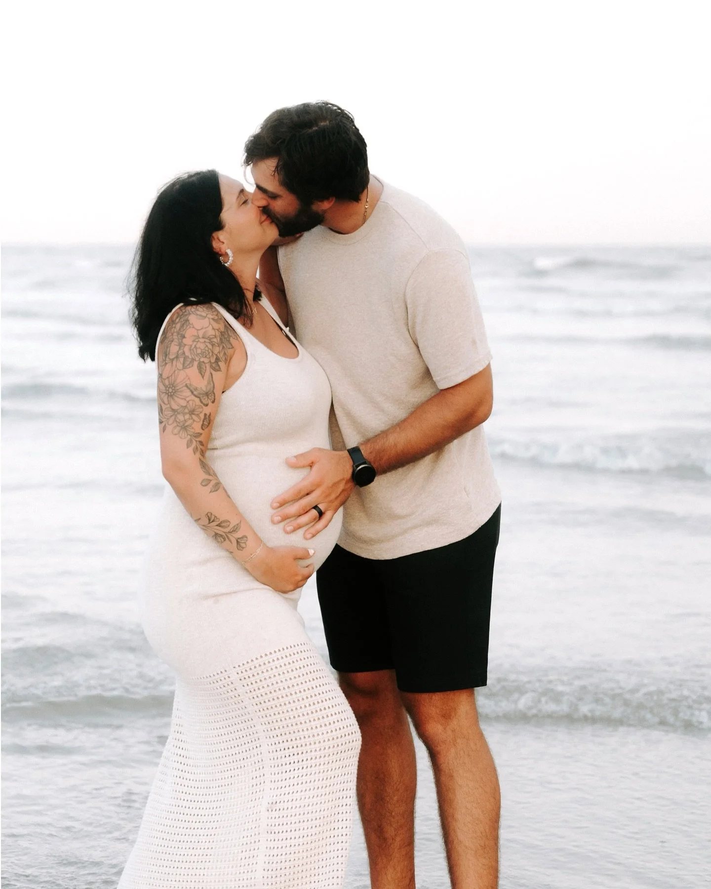 Soaking in one last little getaway as just the two of us before our biggest adventure begins. 🫶🏼🌊 Feeling extra grateful for slow beach days, belly laughs, and soaking in these moments together before we welcome our sweet little girl.

I&rsquo;ll 