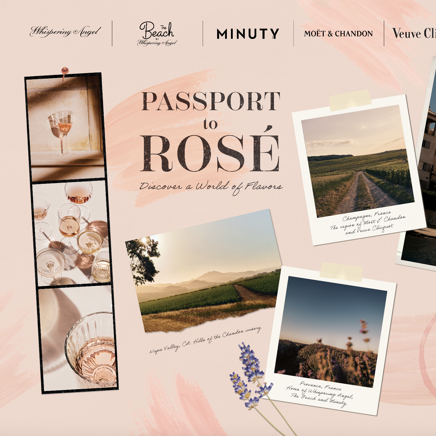 MH Passport to Rosé Campaign