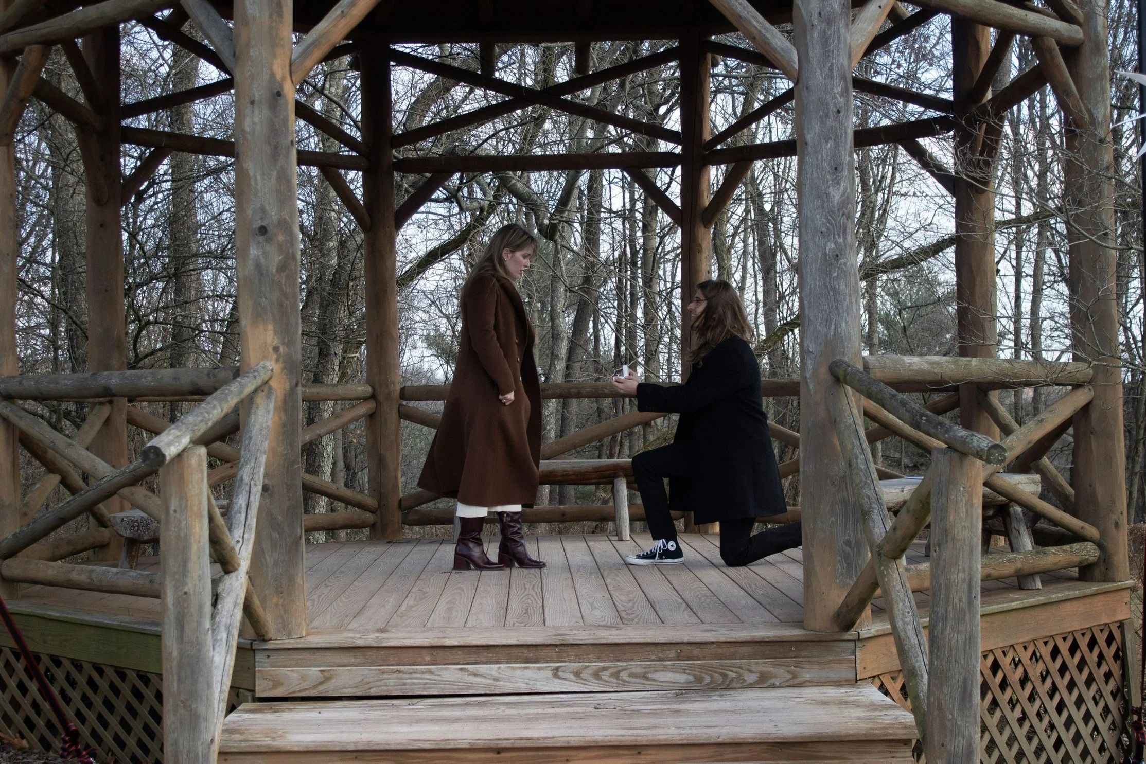 Joel &amp; Mia’s 9-Year Love Story &amp; Pittsburgh Botanical Garden Proposal 💍