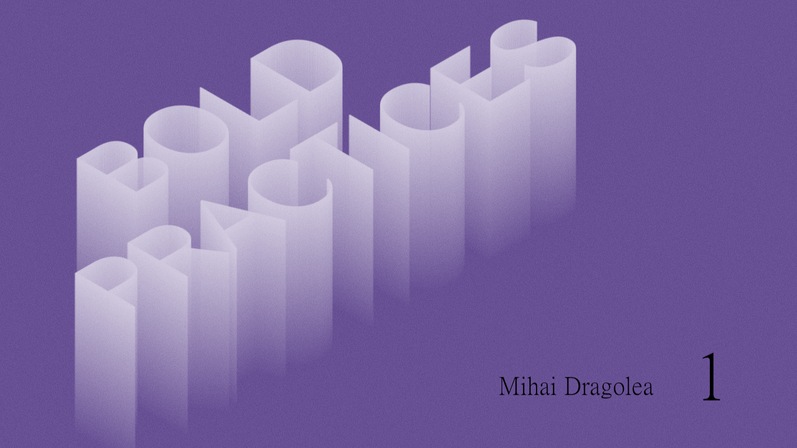 Mihai Dragolea – a nomadic filmmaker