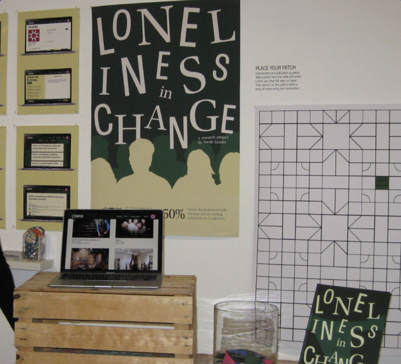 Loneliness in Change (web design)
