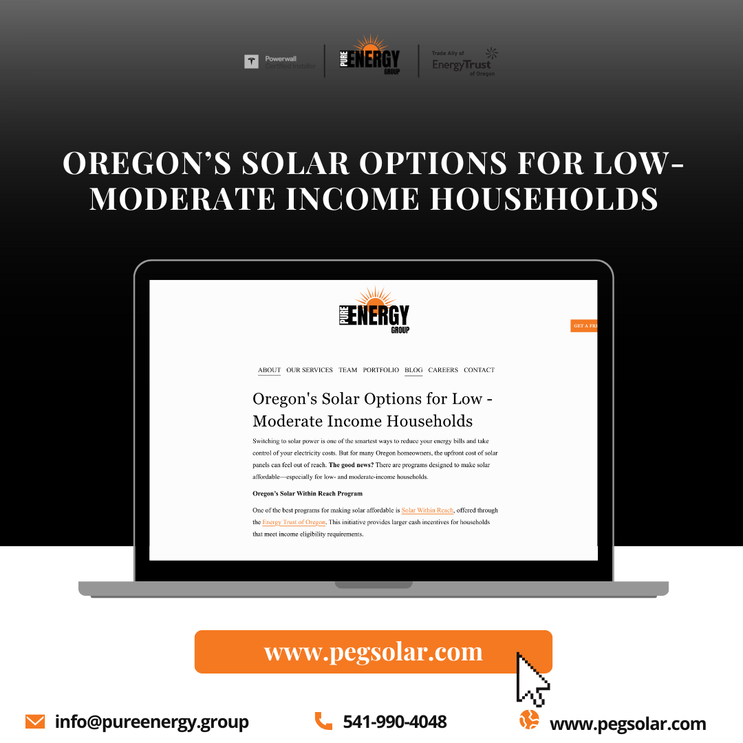 Oregon's Solar Options for Low - Moderate Income Households&nbsp;&nbsp;