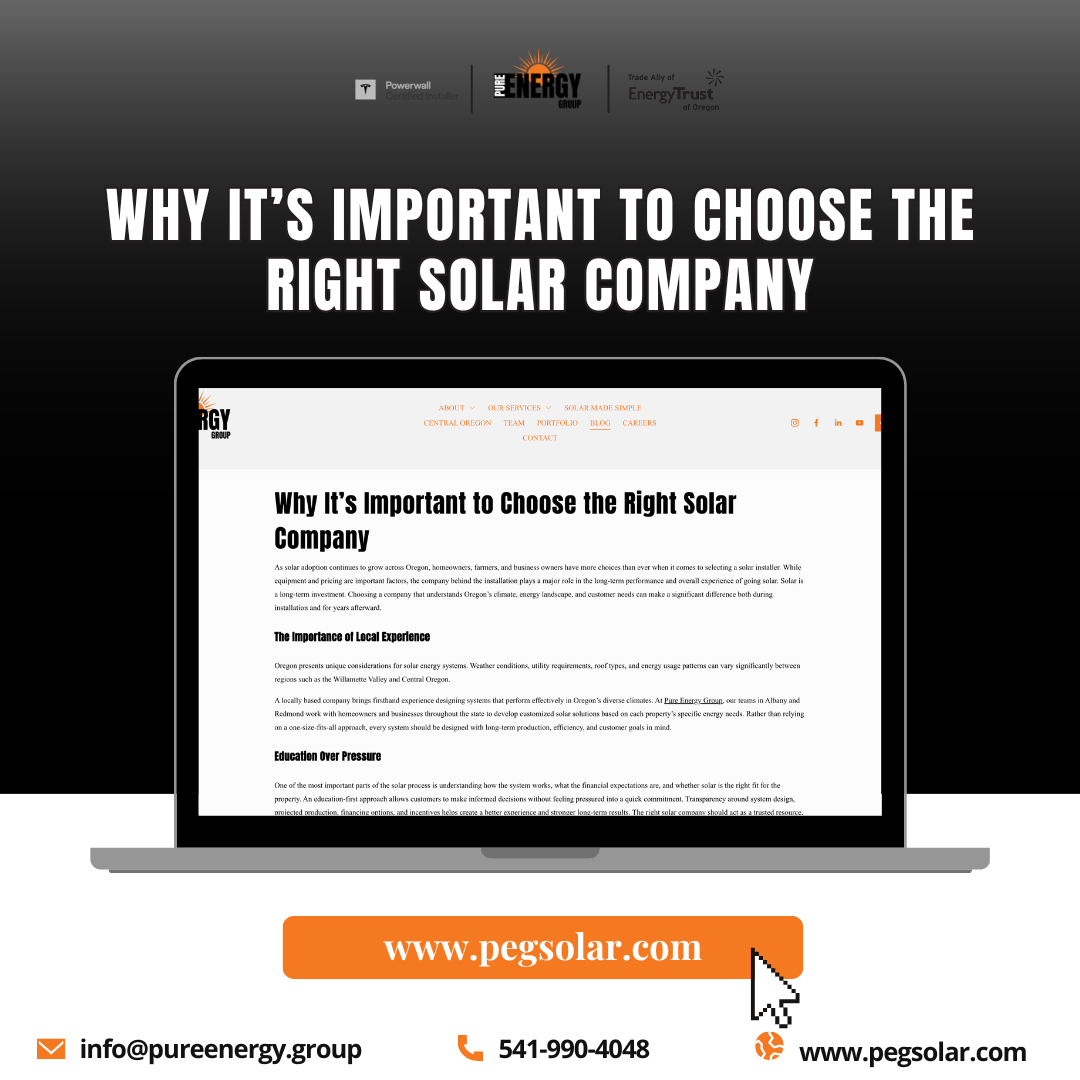 Why It’s Important to Choose the Right Solar Company 