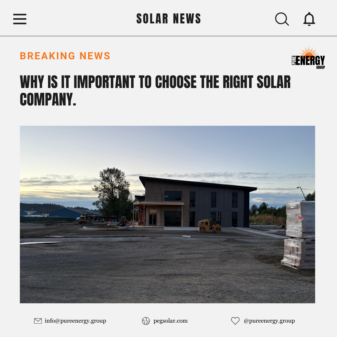 Why It’s Important to Choose the Right Solar Company 