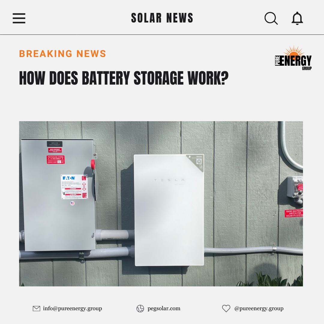 How Does Battery Storage Work?