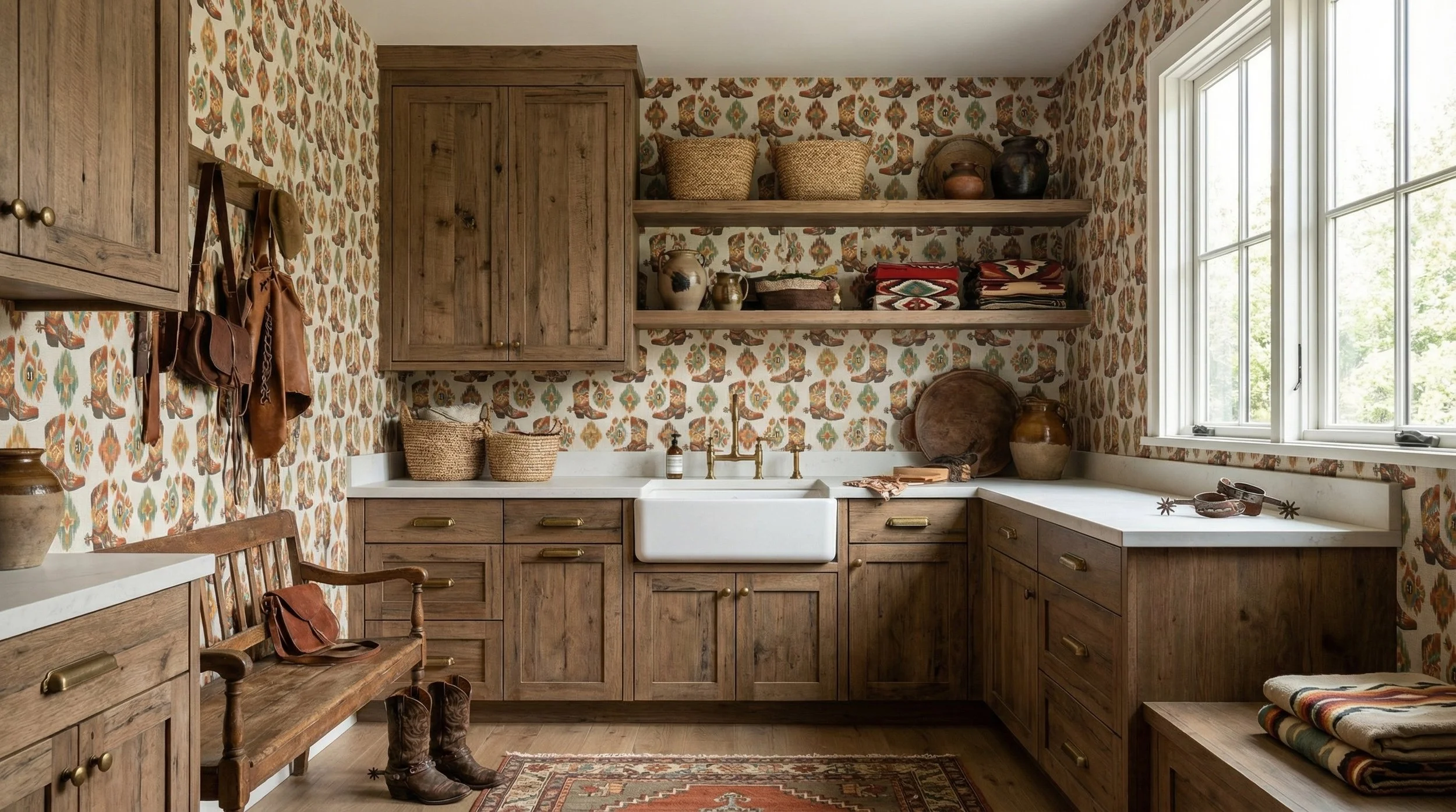Cowpoke Ikat Dreams