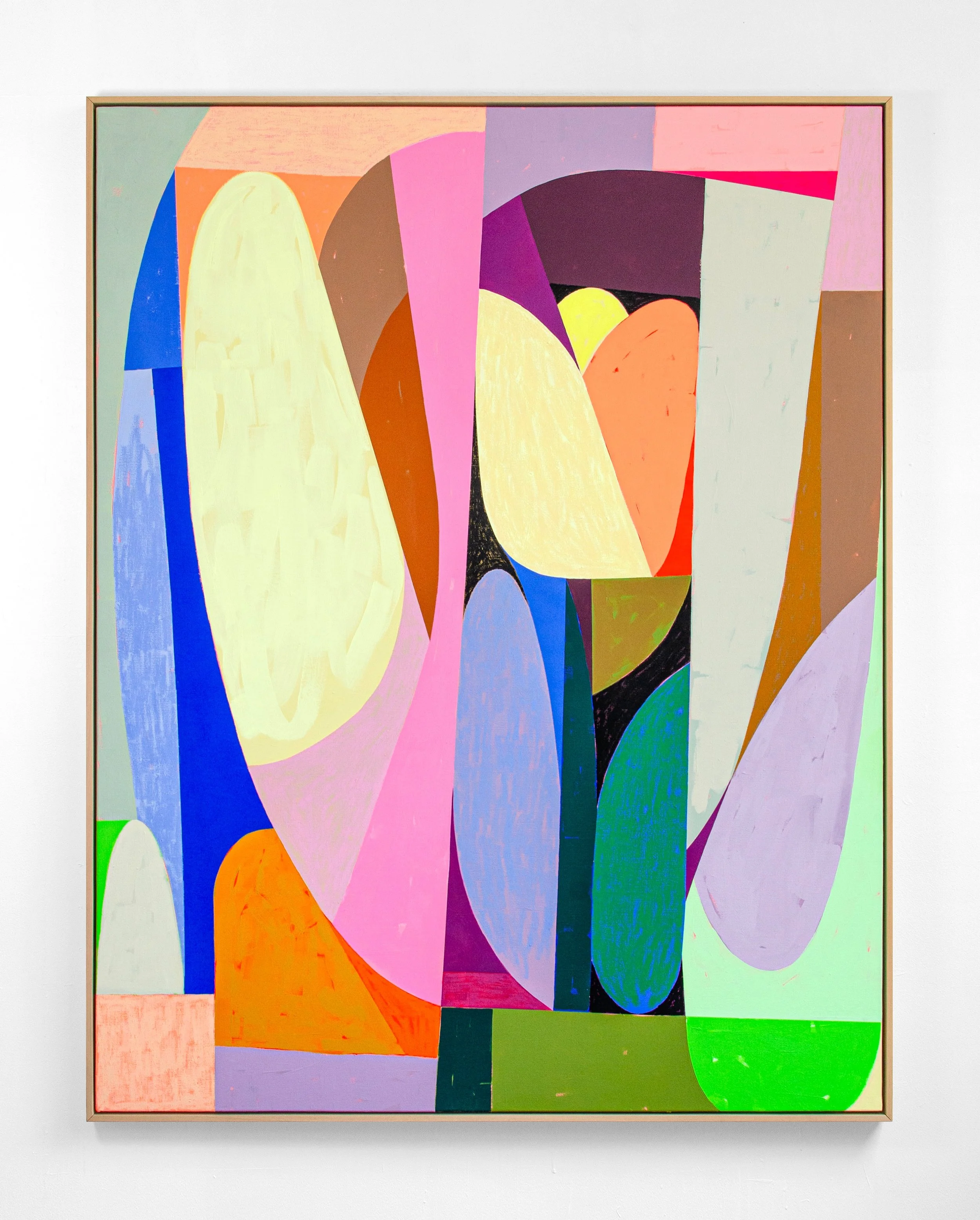 On continue nos explorations autour des tulipes pour cette nouvelle commande 🌷

Les Tulipes #3
114 &times; 146 cm
Peinture acrylique et pastel &agrave; l&rsquo;huile sur toile

Commande priv&eacute;e
Galerie @maisonsanat 
Destination : Suisse 🇨🇭

