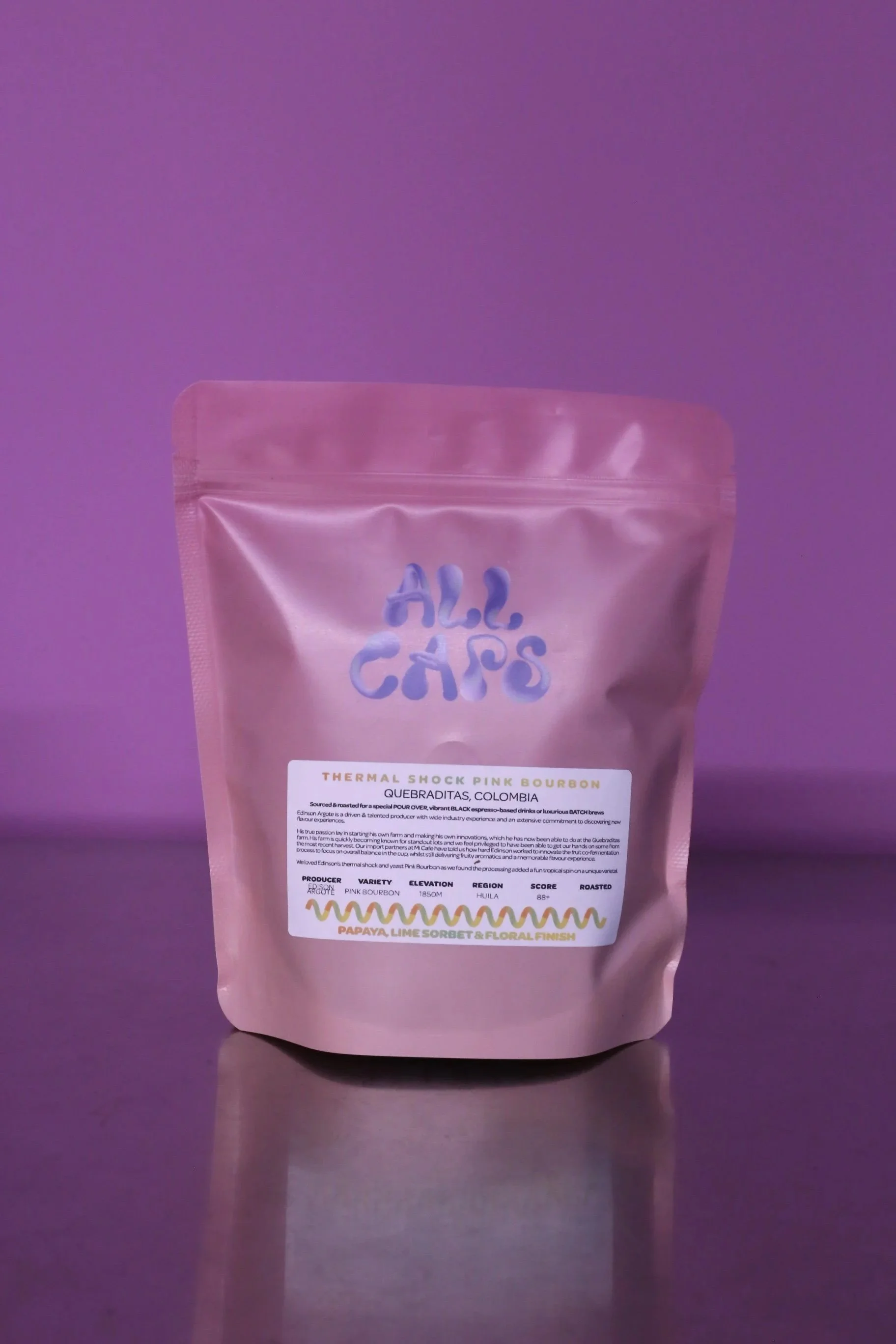 Thermal Shock Pink Bourbon  // Colombia | ALL CAPS | 200g