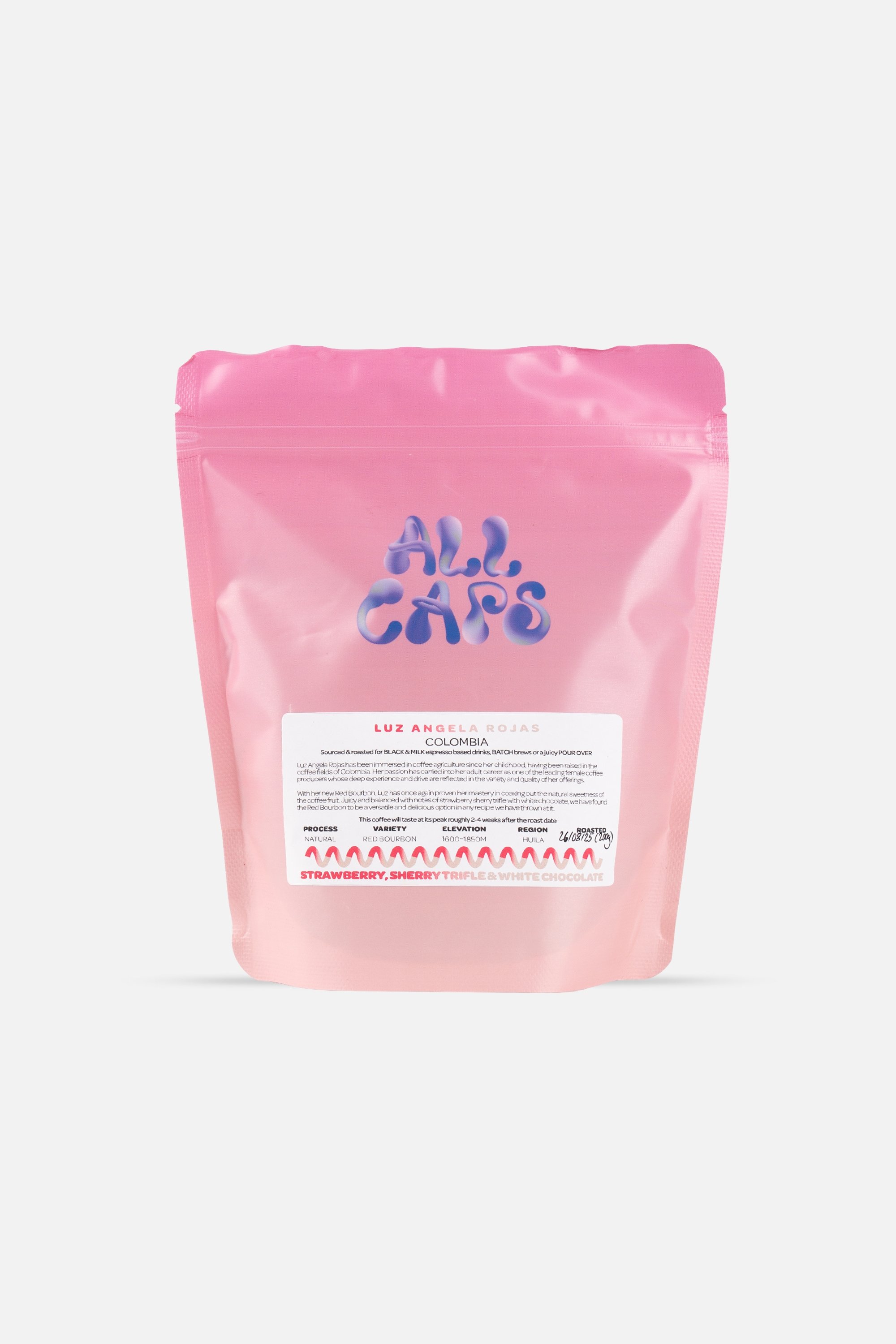 Luz Angela Rojas  // Colombia | ALL CAPS | 200g