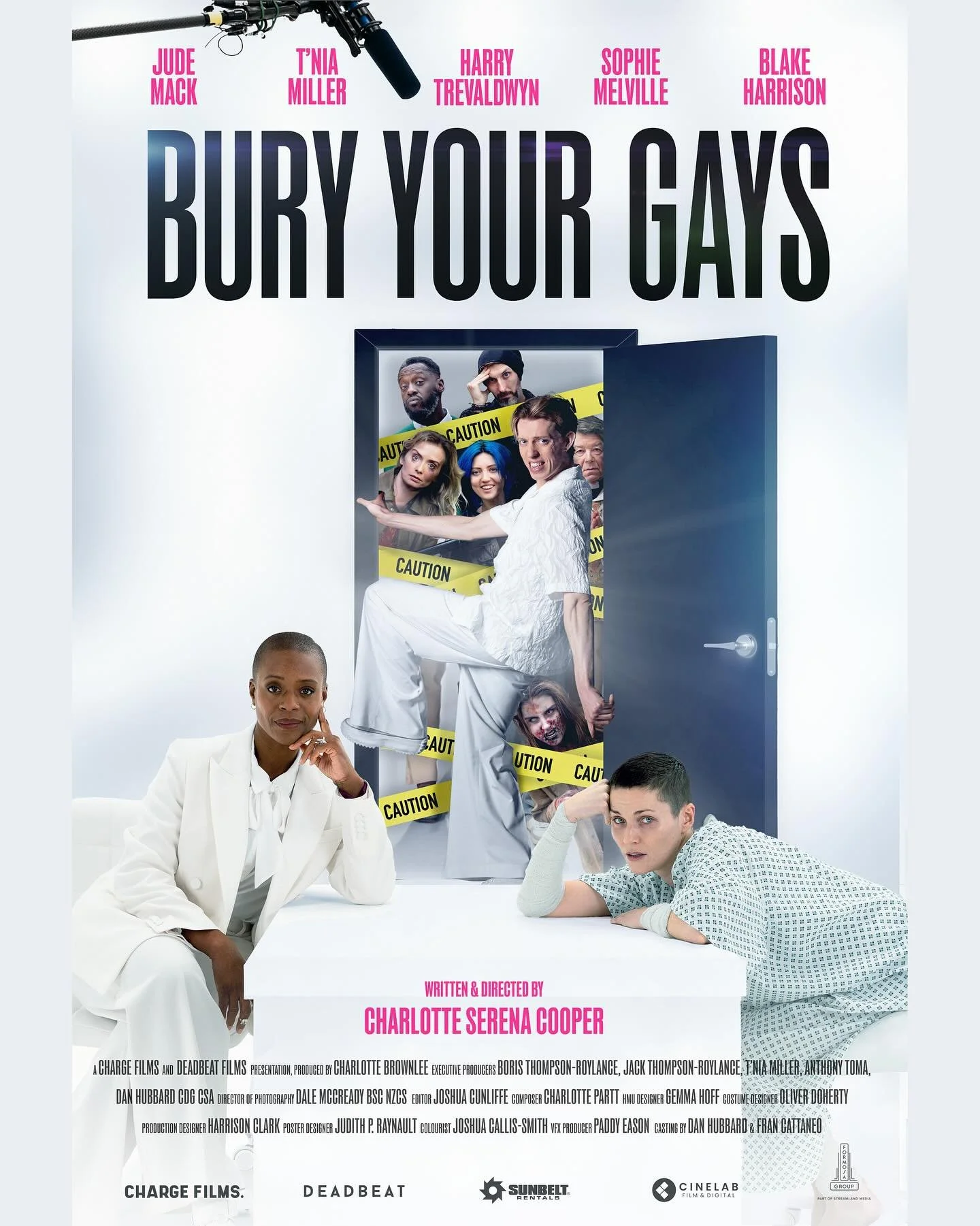 We are thrilled to release the OFFICIAL POSTER for BURY YOUR GAYS. We have some more very exciting festival news to share soon so stay tuned!!
Designed by Judith Poitras-Raynault and Quinton Irons
CAST
Grace: @judevmack
The Agent: @tniamiller
Matt