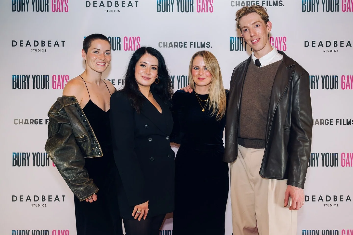 Bury Your Gays // Premiere @ Vue Leicester Square // 4 Nov 2025

📷 @joshuaatkins 

What a night ✨ We had the most incredible red-carpet premiere for Bury Your Gays at the iconic Vue Leicester Square. So special sharing it with our cast, crew, indust