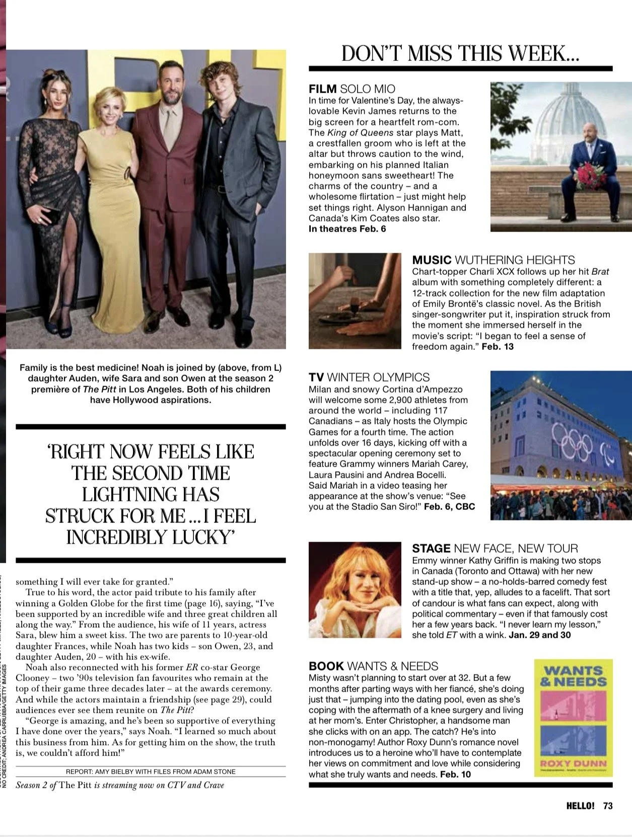 HELLO! Canada Culture Picks