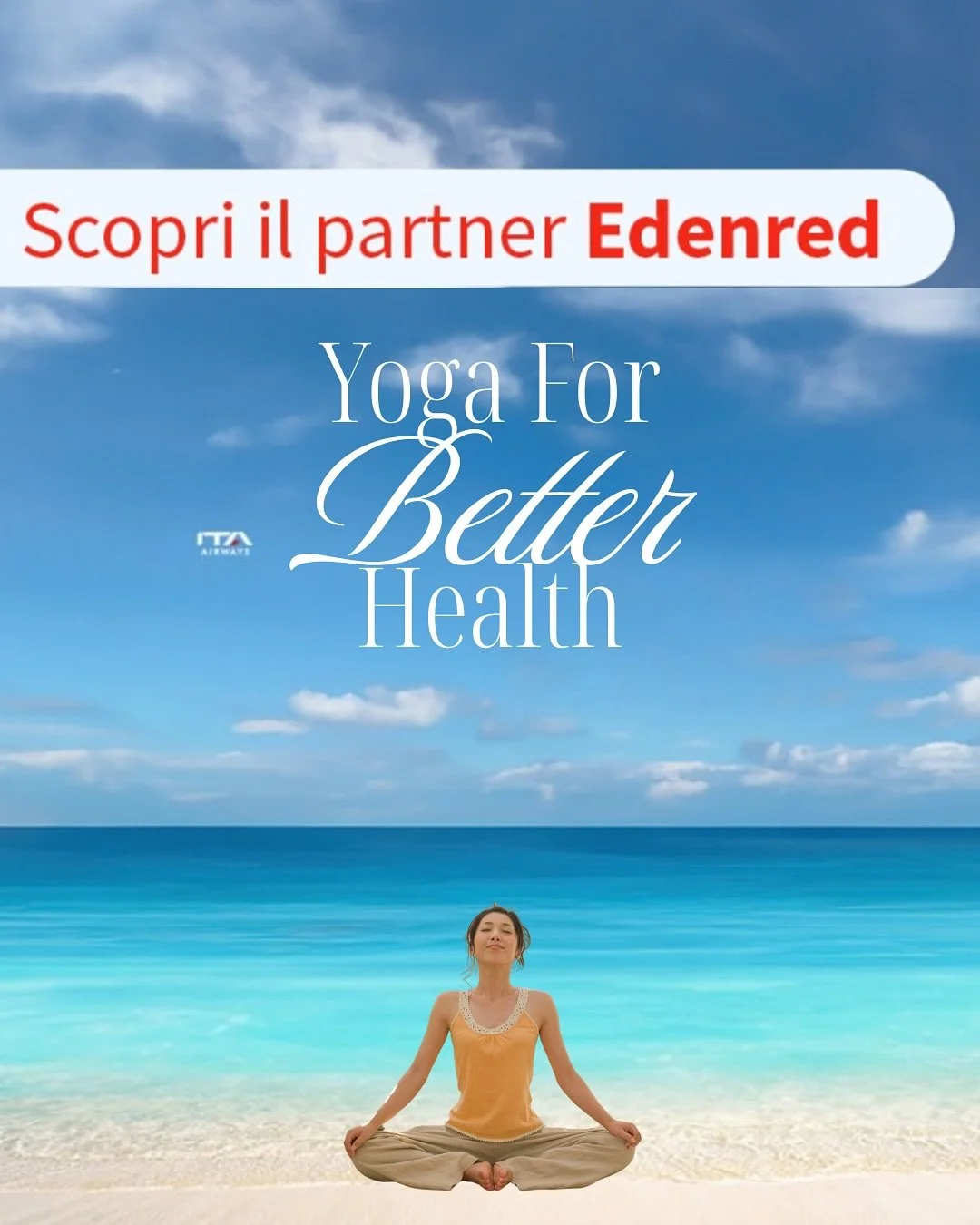 🌿 Exciting News! 🌿
Siamo ora un partner ufficiale di Edenred ✨

Questo significa che i dipendenti delle aziende appartenenti al network Edenred possono ora usufruire delle nostre lezioni di yoga, workshop e offerte benessere utilizzando i loro bene