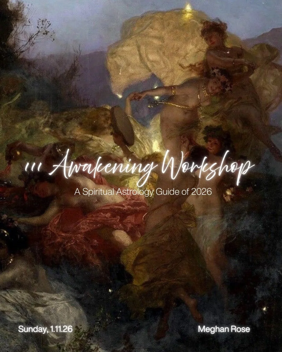111 Awakening ✨

A threshold moment for the year ahead.

Join us on January 11 for Astrology of 2026 &mdash; a guided exploration of the major planetary transits, retrogrades, and lunations shaping the year to come.

Together we&rsquo;ll explore how 