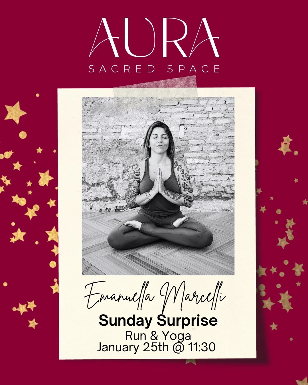 SURPRISE SUNDAY | Run + Yoga 🤍🏃&zwj;♀️🧘&zwj;♂️

We&rsquo;re teaming up with FERA for a Run + Yoga session to move, shake it out, and land softly.

We&rsquo;ll start with a social run and flow straight into a grounding yoga practice at AURA, expect