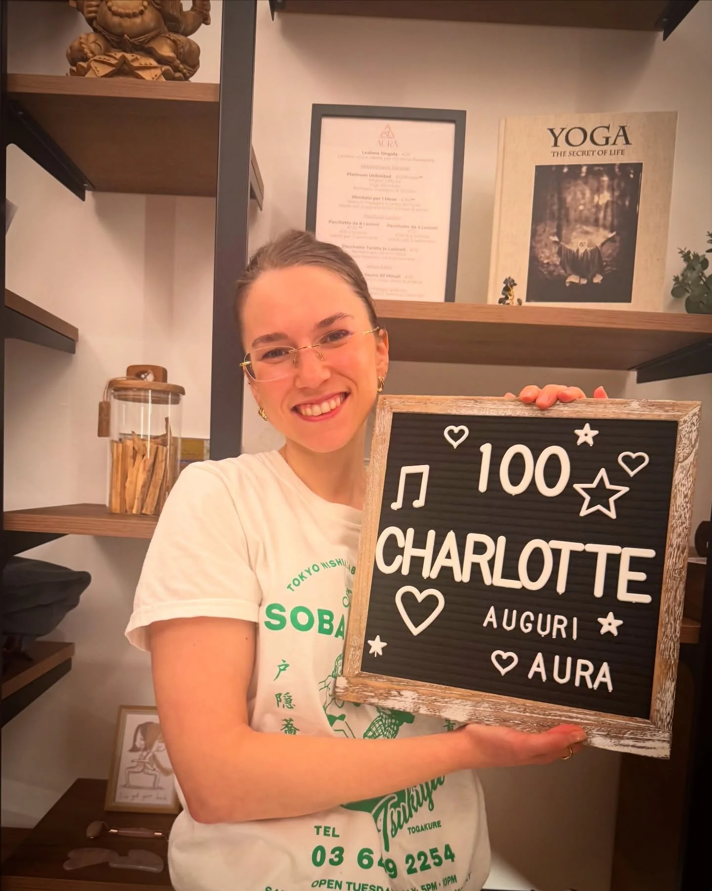 Huge congratulations to @charlottej_levy one of our amazing members who just reached 100 sessions with us, all while launching her non-alcoholic aperitivo brand, Leta @drinkleta 

Building a business and still showing up consistently on the mat is no