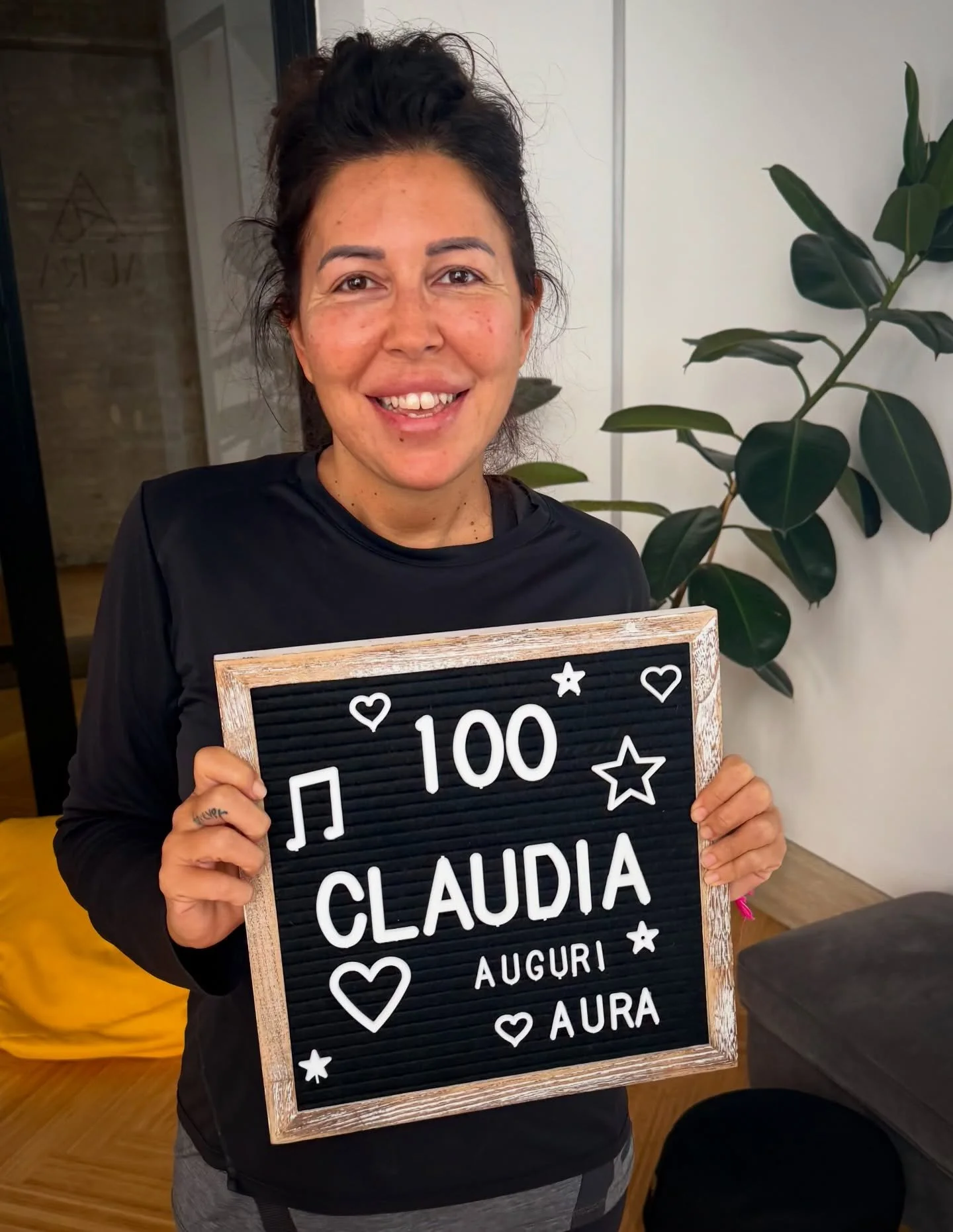 Woohoo! Congraulations Claudia! ✨🦋

100 times showing up for yourself and your practice! This is an incredible milestone. We&rsquo;re so happy to celebrate this moment with you and grateful to have you as part of our community. We love practicing wi