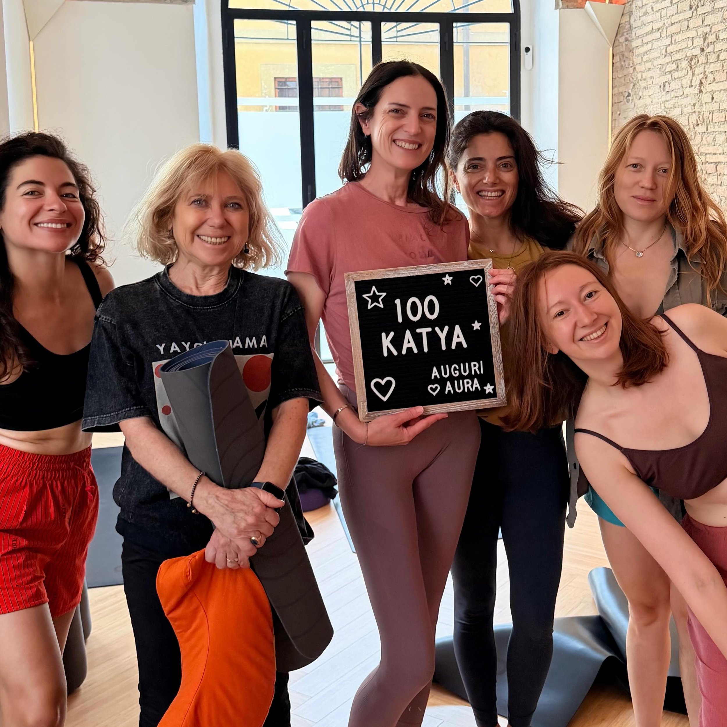 Today we&rsquo;re celebrating Katya for completing 100 classes!  There&rsquo;s something special about starting the day on your mat. Before the emails, the noise, the to-do lists &mdash; there&rsquo;s breath, movement, stillness, and intention.

One 