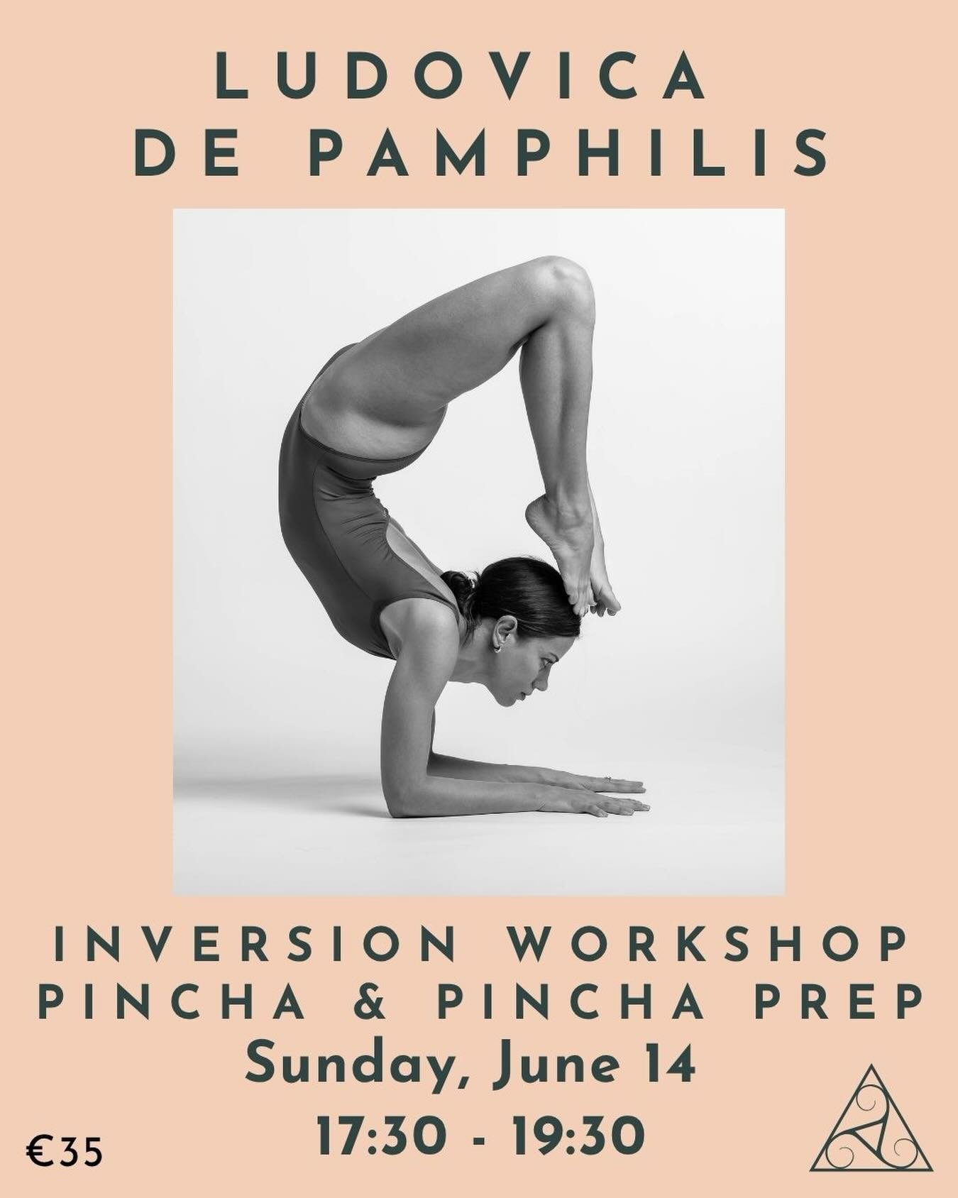 Unisciti a Ludovica De Pamphilis @yoga.con.ludo per esplorare il mondo del Pincha e portare la nostra pratica a testa in gi&ugrave;.

Pensato per yogi con una pratica gi&agrave; consolidata, questo workshop ci aiuter&agrave; a sviluppare forza, mobil