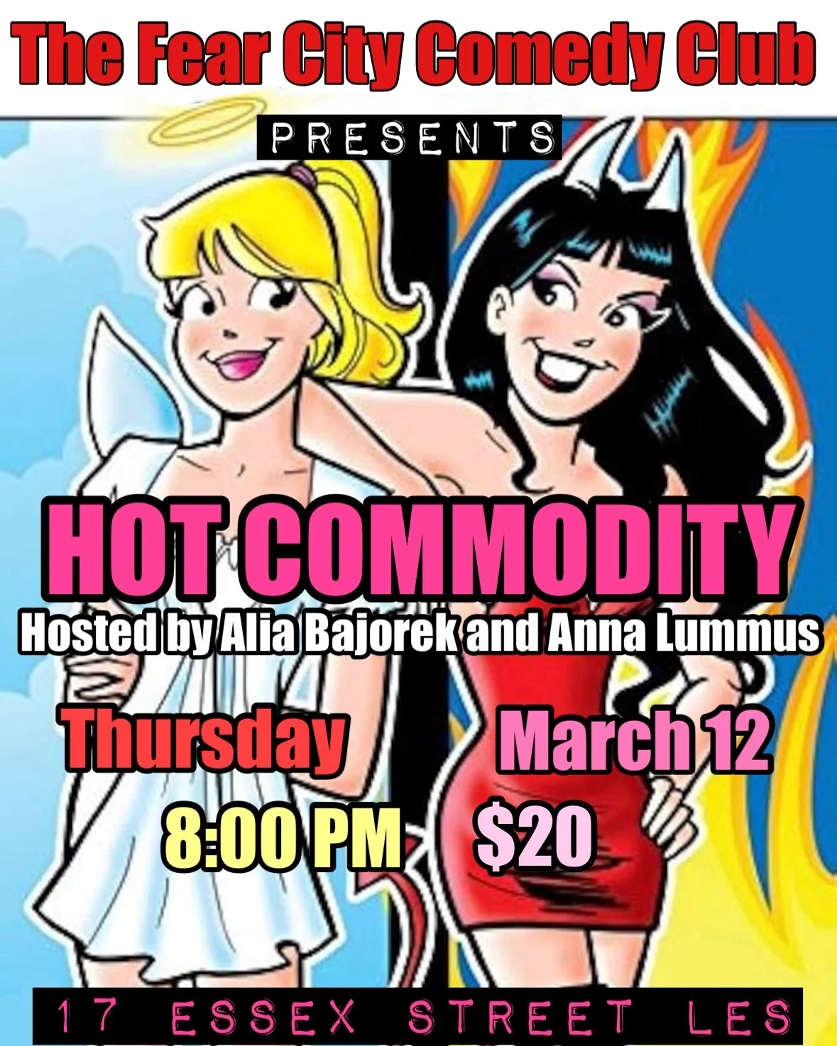 THE FEAR CITY COMEDY CLUB PRESENTS: HOT COMMODITY - A Stand Up Comedy Show